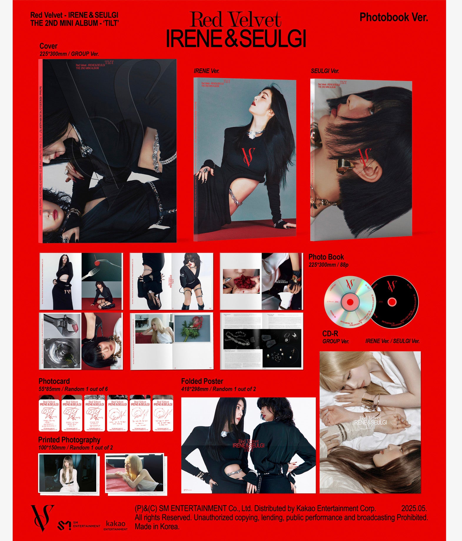 Irene&Seulgi - TILT (Photobook ver.)