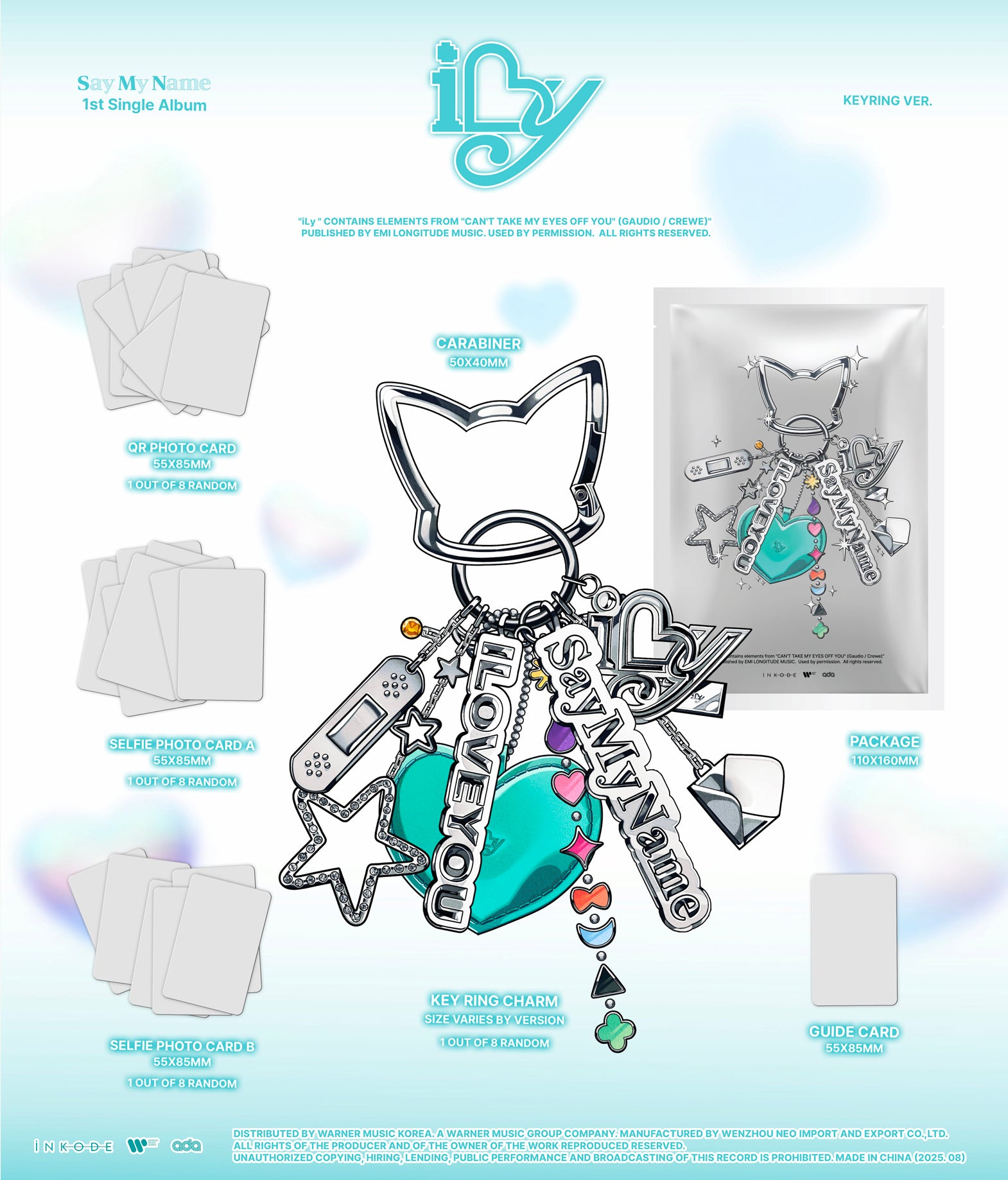 Say My Name - iLy (Key Ring ver.)