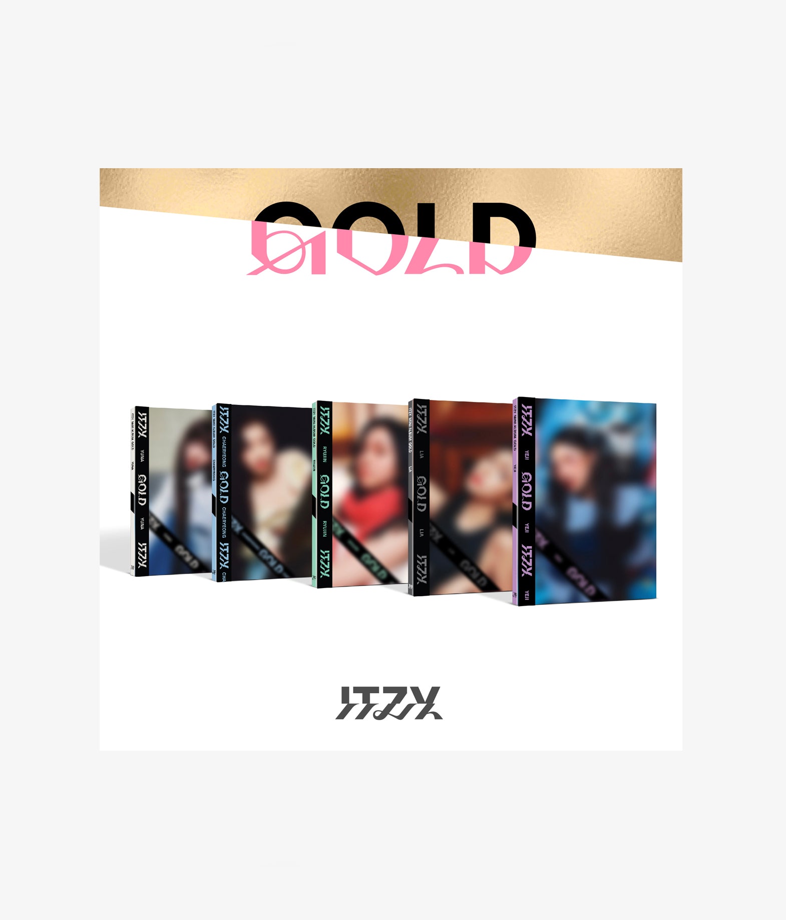 ITZY - Gold (Digipack ver.)