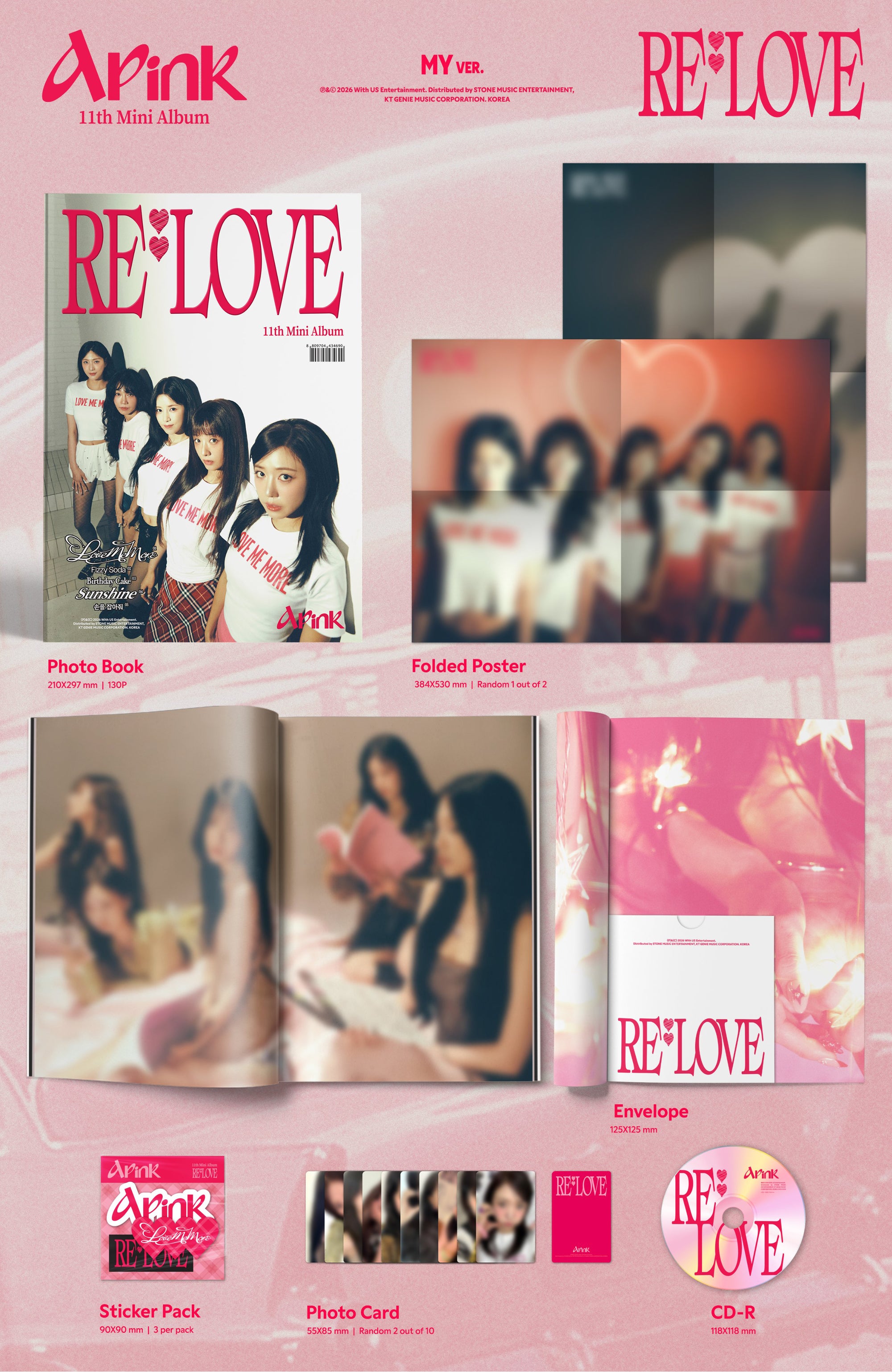 Apink - RE : LOVE (Random ver.)