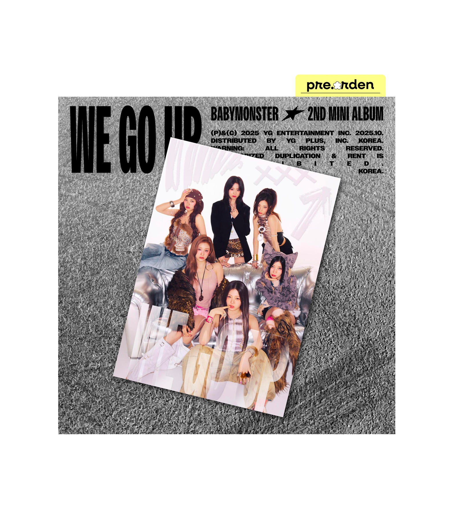 Babymonster - We go up (Postcard ver.)