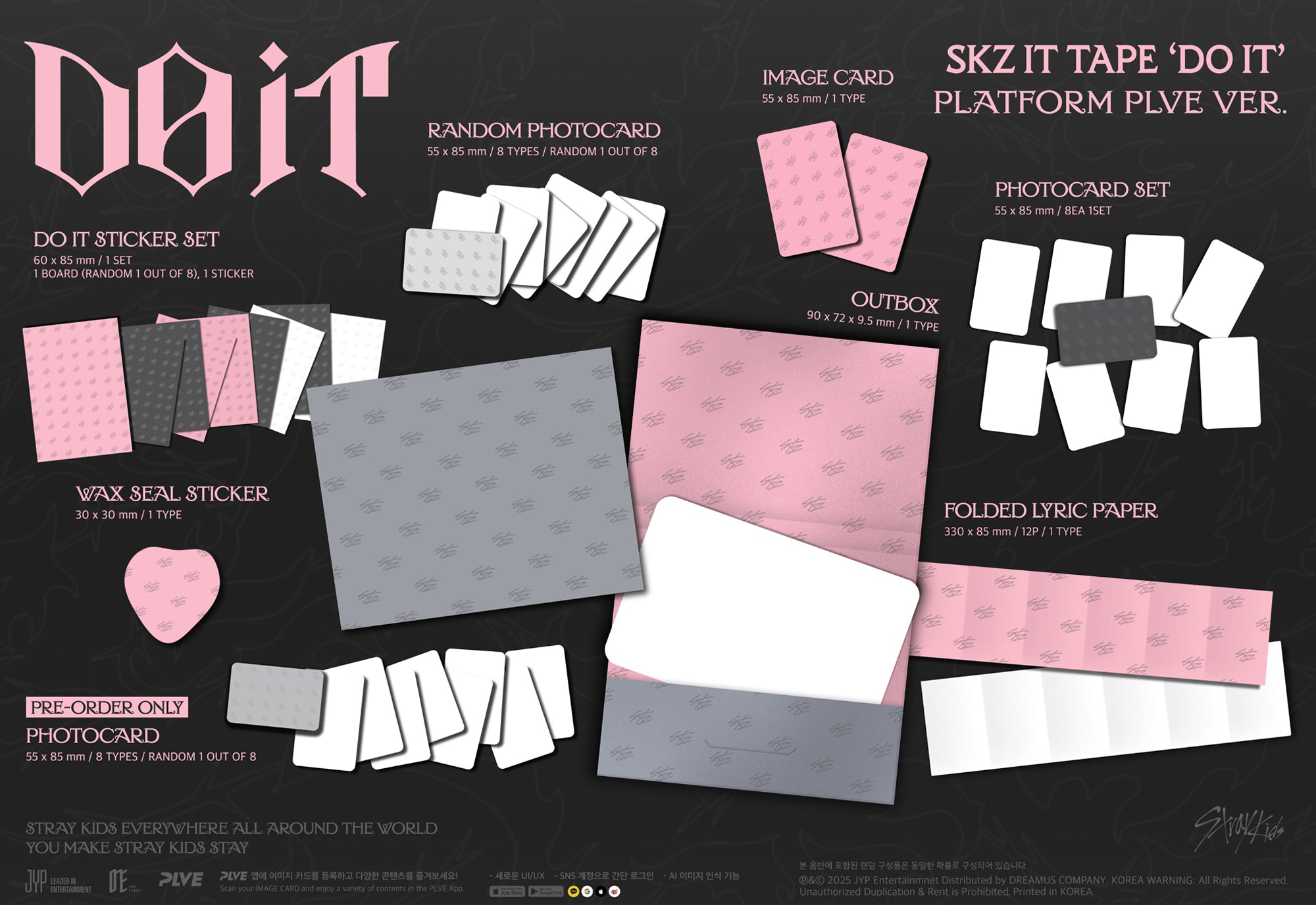 Stray Kids - SKZ IT TAPE [DO IT] (Platform Plve ver.)