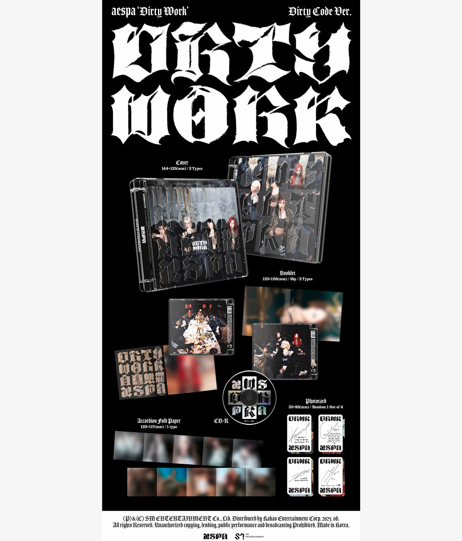 Aespa - Single Dirty Work (Dirty Code ver.)