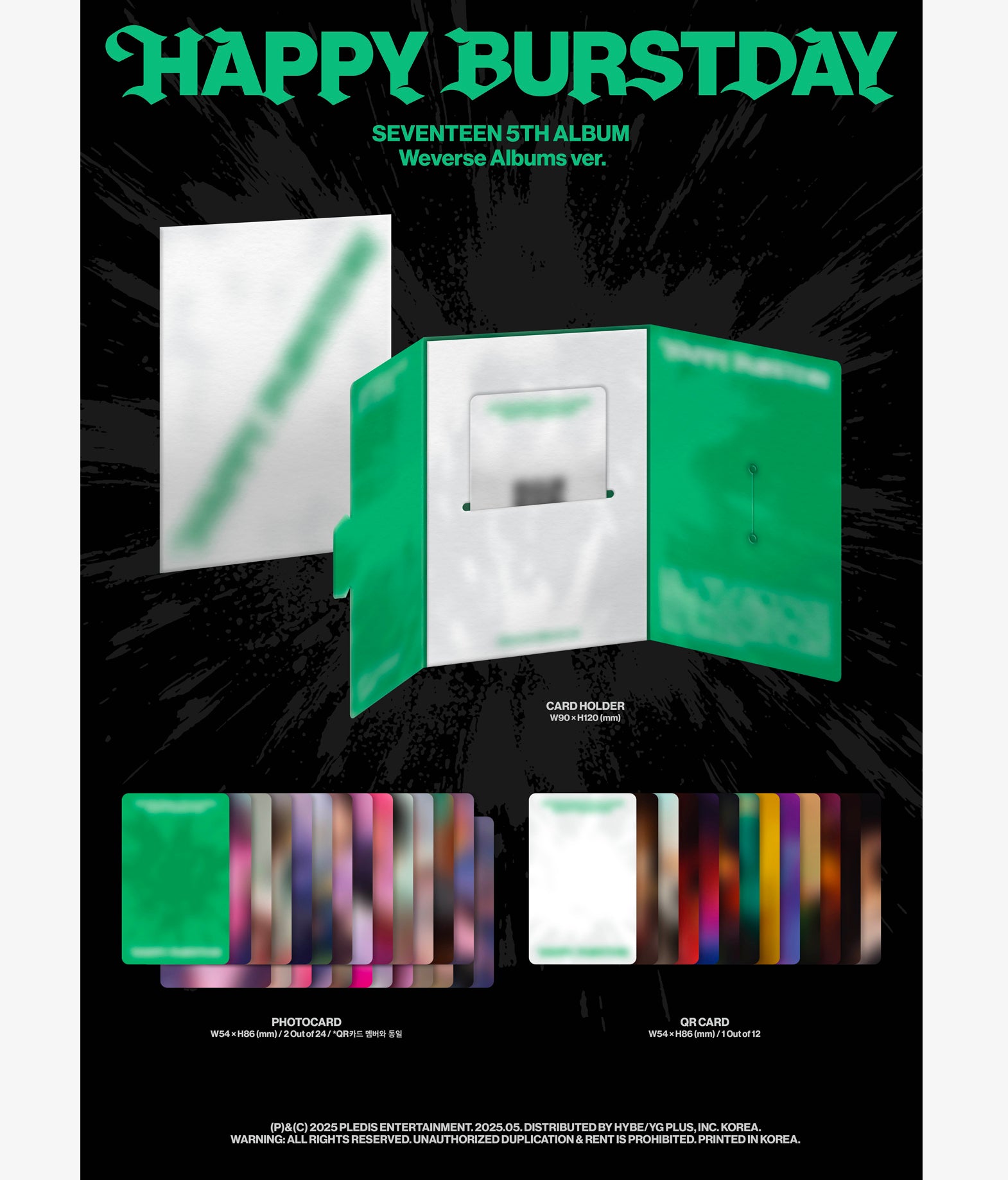 Seventeen - Happy Burstday (Weverse album)