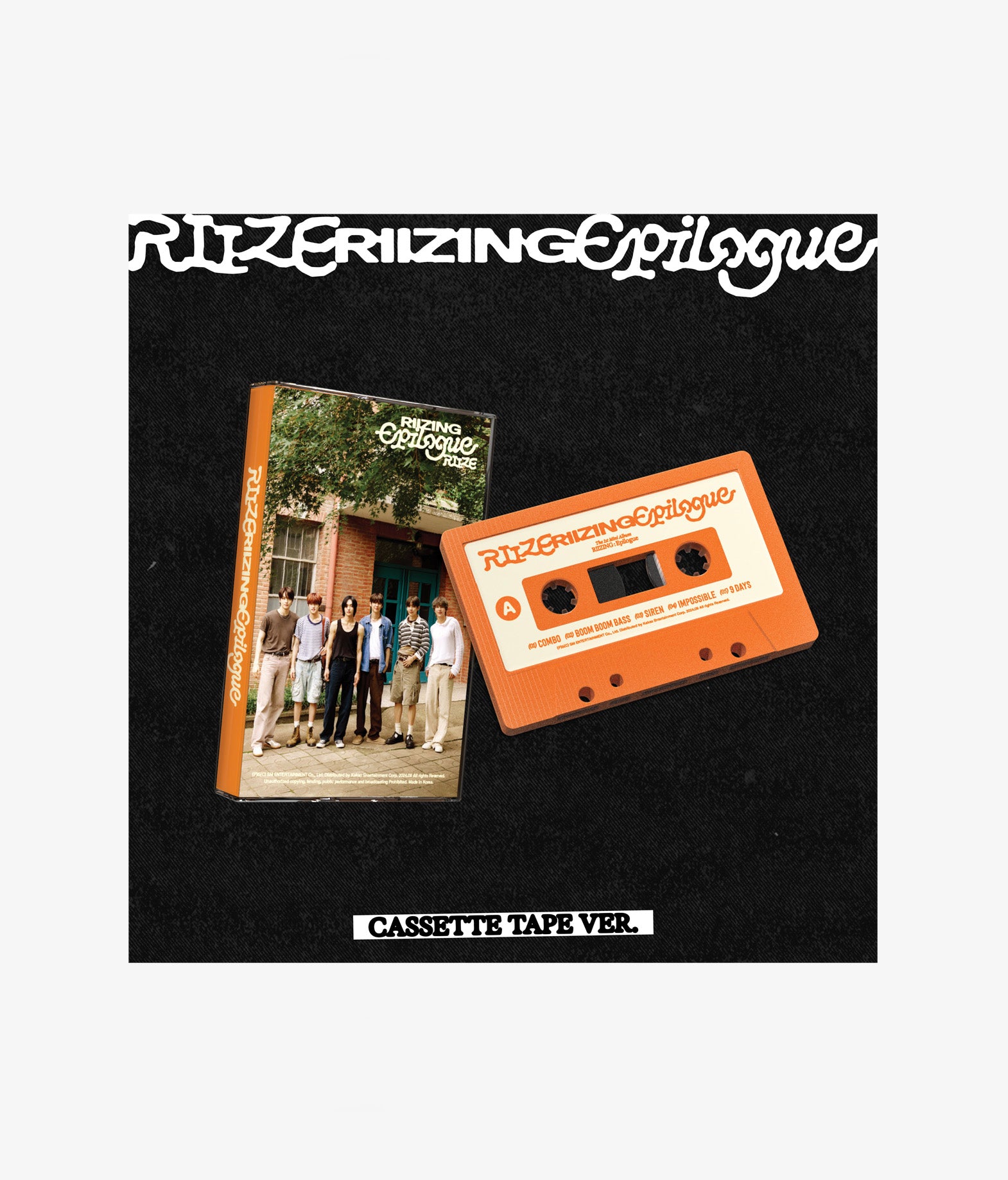 Riize - RIIZING : Epilogue (Cassette Tape ver.)