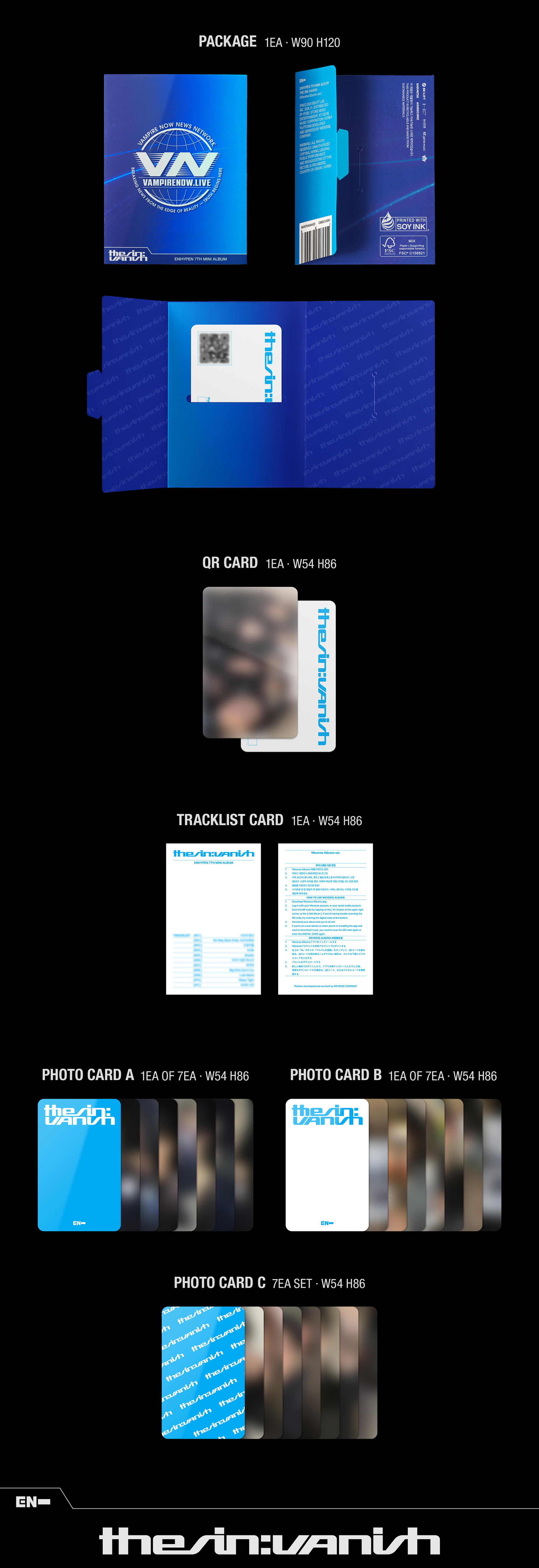 Enhypen - The Sin : Vanish (Weverse album ver.)