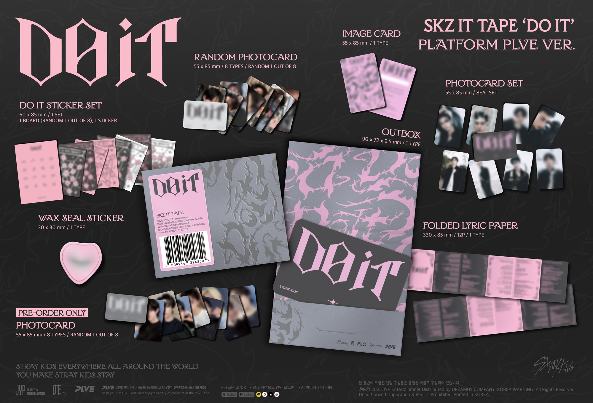 Stray Kids - SKZ IT TAPE [DO IT] (Platform Plve ver.)