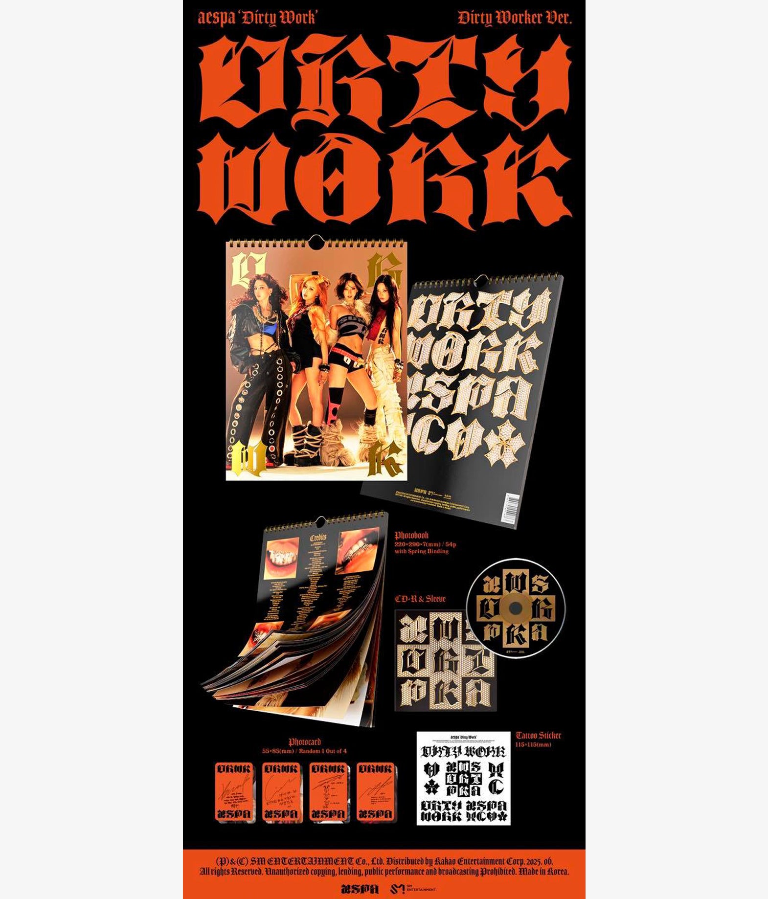 Aespa - Single Dirty Work (Dirty Worker ver.)