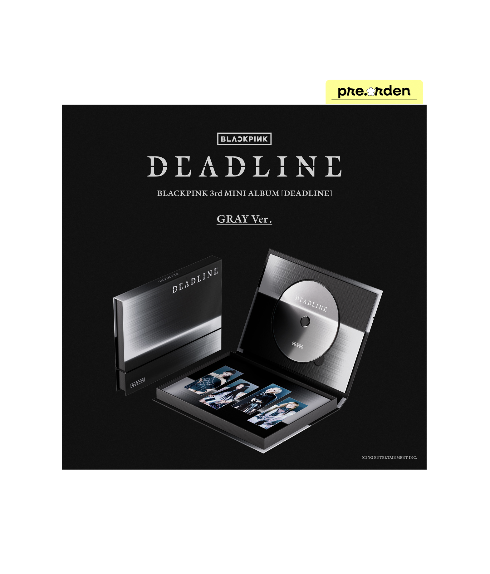 Blackpink - DEADLINE (Gray ver.)