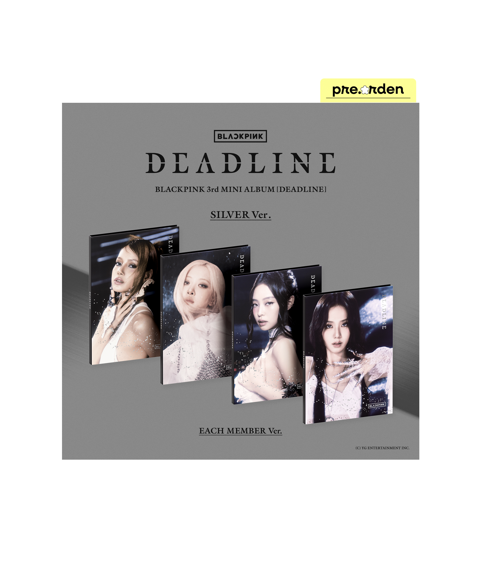 Blackpink - DEADLINE (Silver ver.)