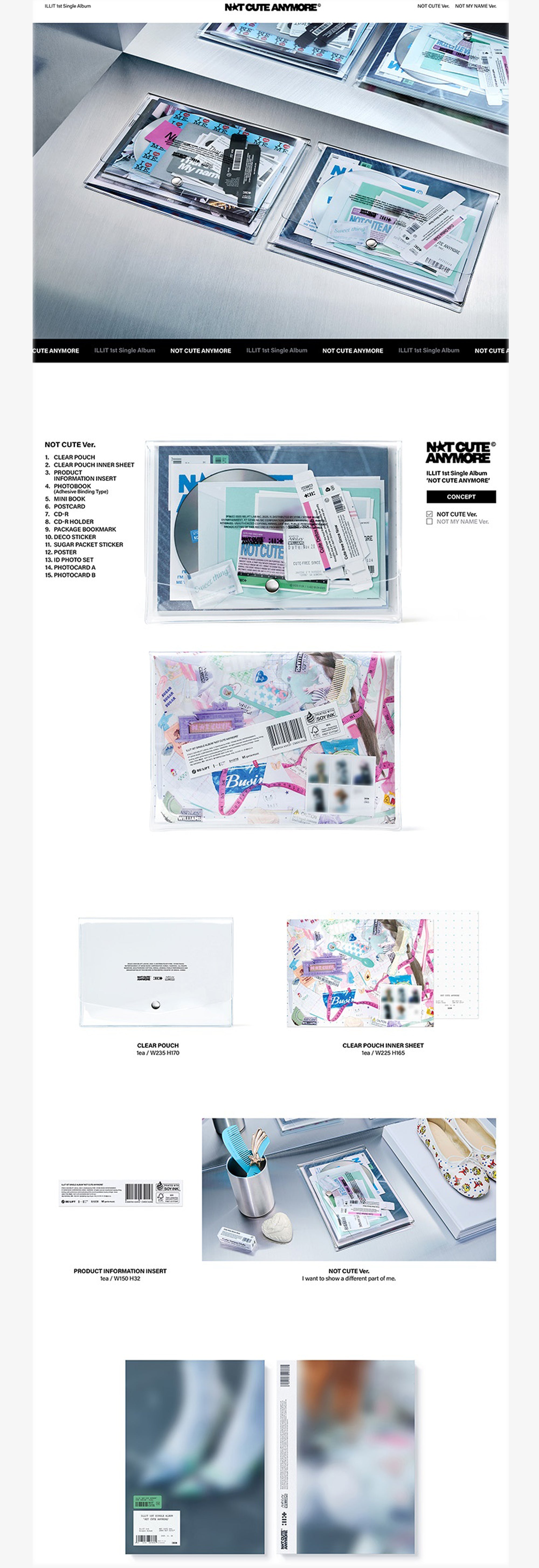 ILLIT - 1st Single Album [NOT CUTE ANYMORE]