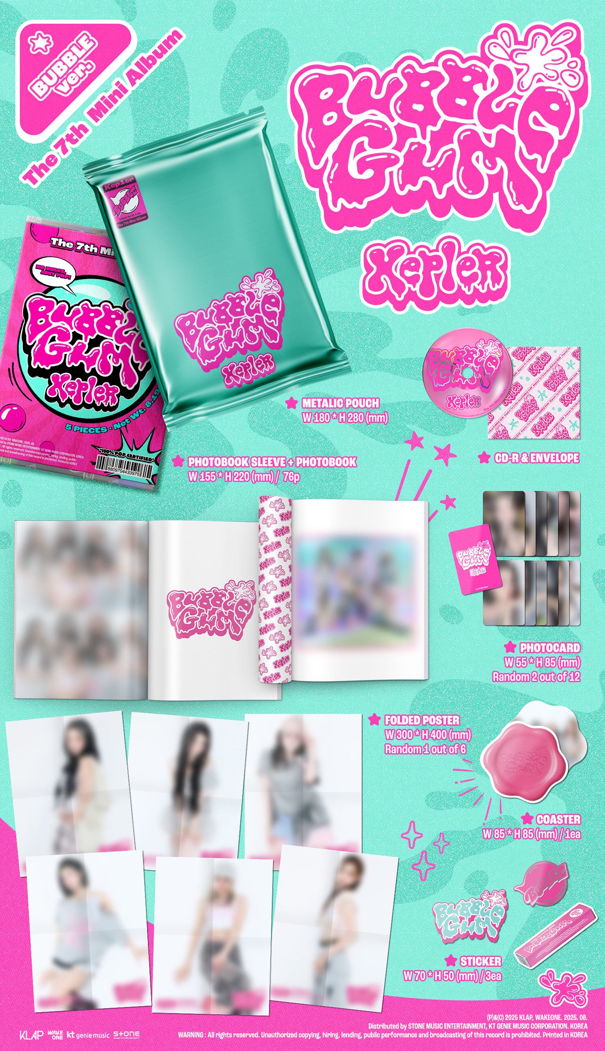 Kep1er - Bubble Gum (Photobook ver.)