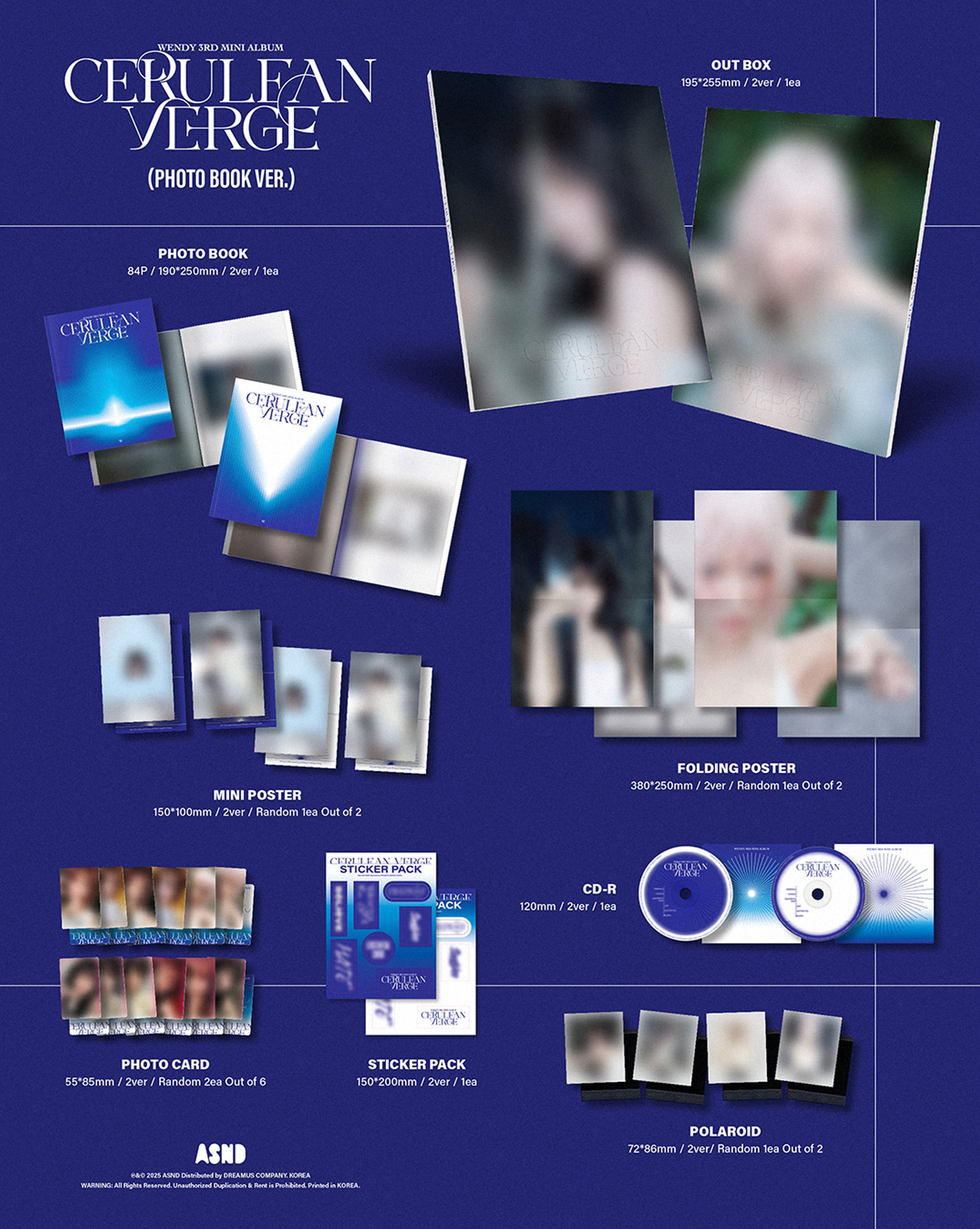 Wendy - Cerulean Verge (Photobook ver.)