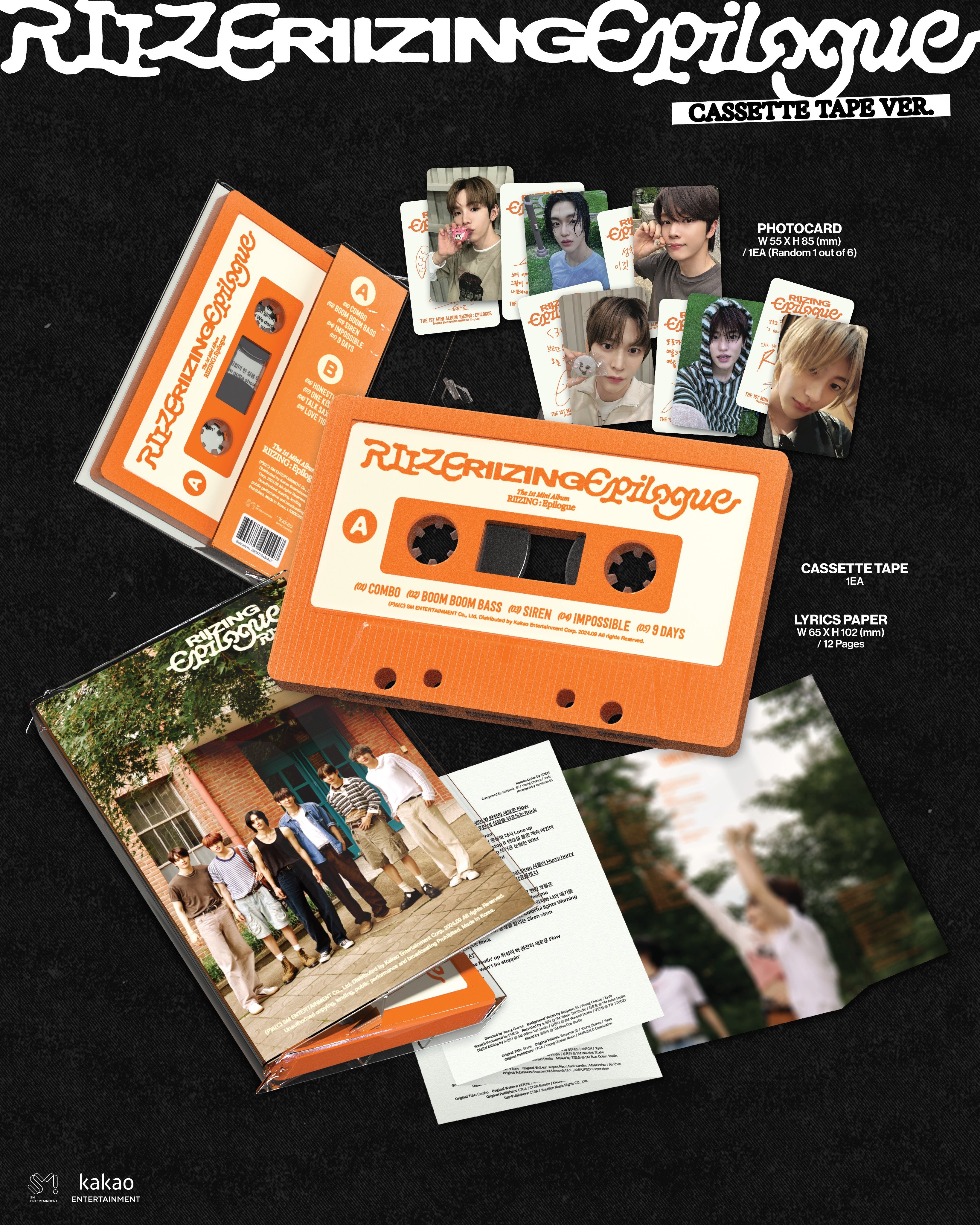 Riize - RIIZING : Epilogue (Cassette Tape ver.)