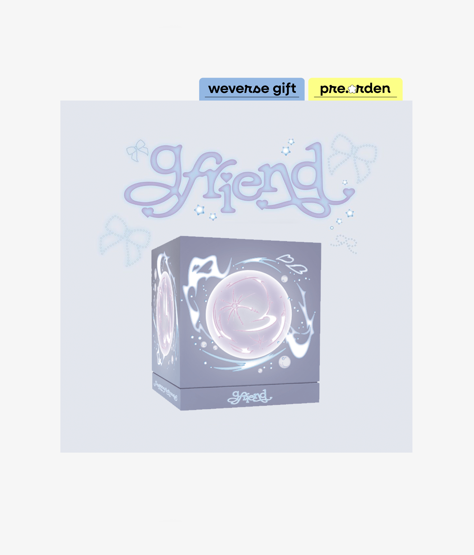 Gfriend - Season of Memories Glass Bead ver. (weverse gift POB)