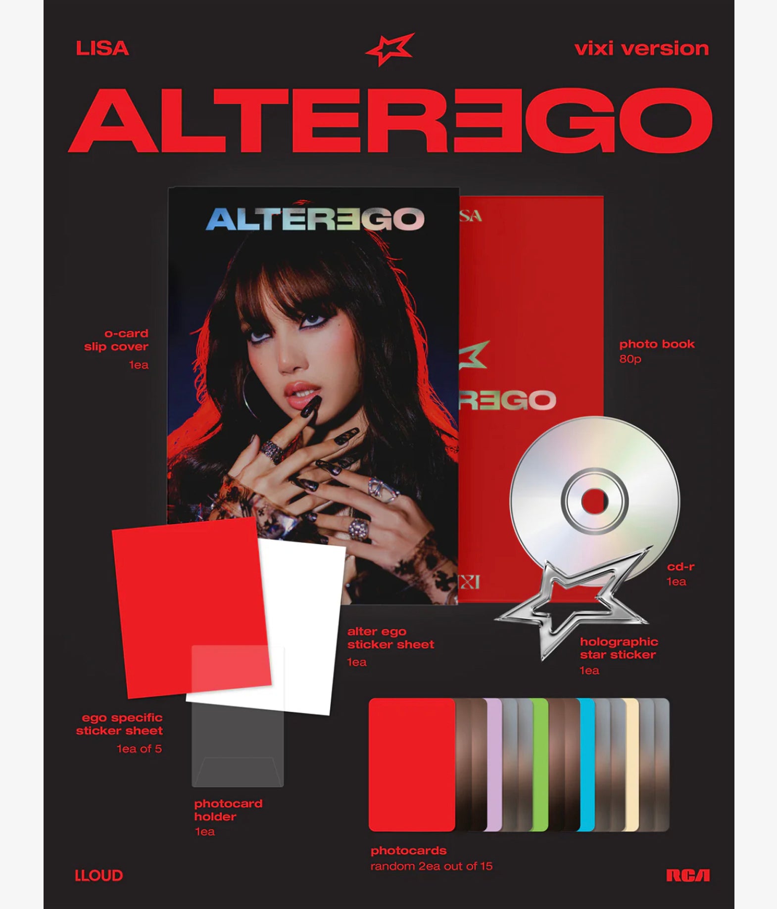 Lisa - Alterego Photobook (Vixi ver.)