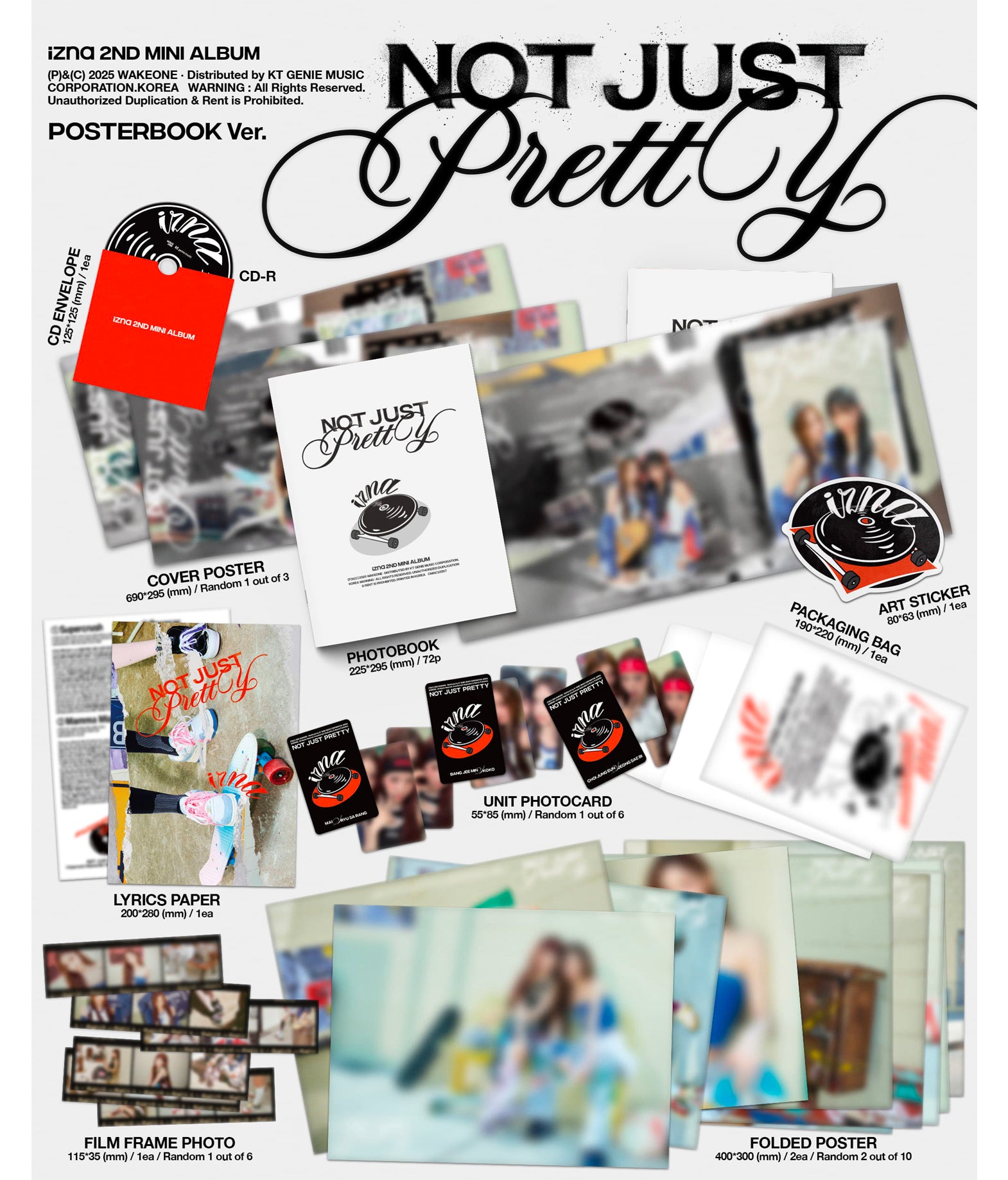 Izna - Not Just Pretty (Posterbook ver.)