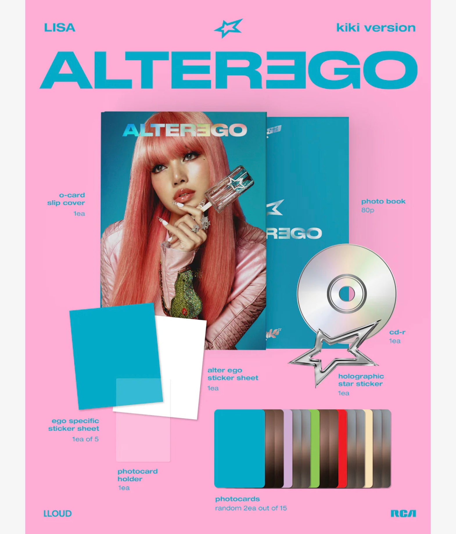Lisa - Alterego Photobook (Kiki ver.)
