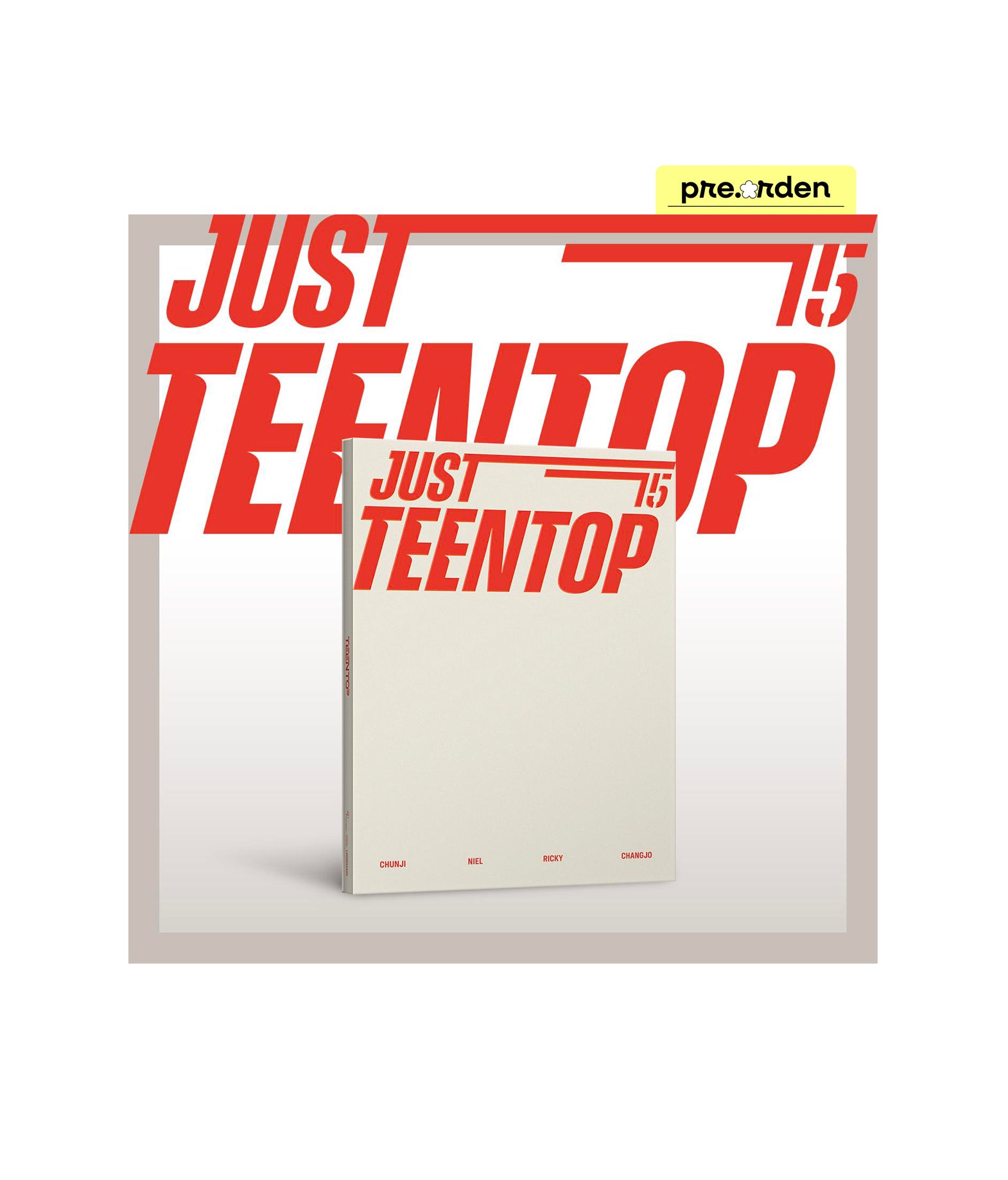Teen Top - Just 15, Just Teen Top (CD ver.)