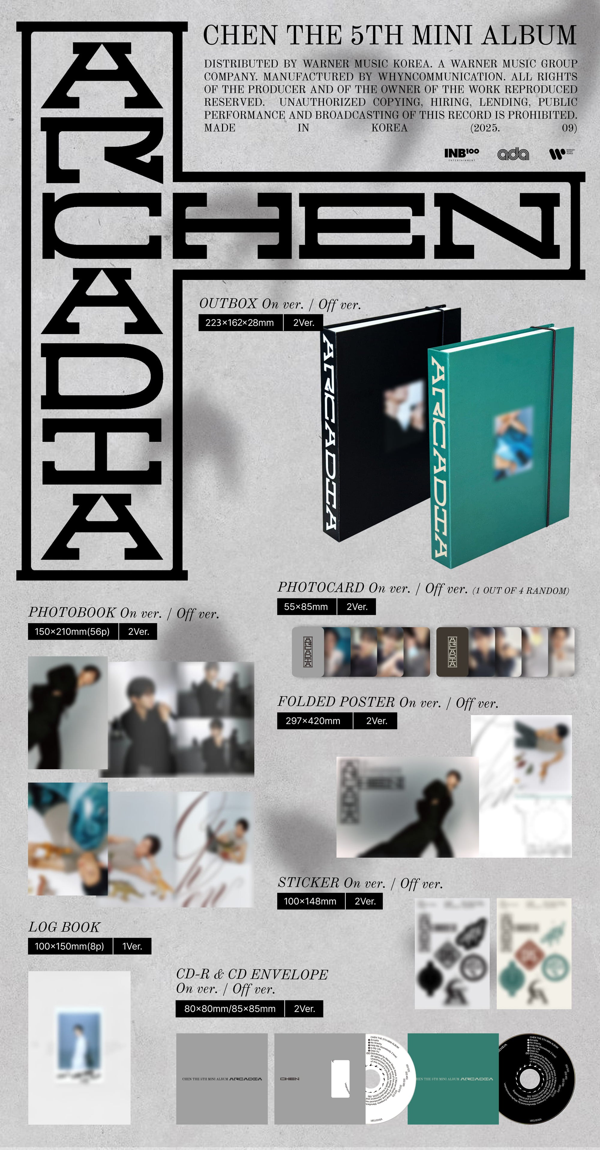 Chen - Arcadia (Random ver.)