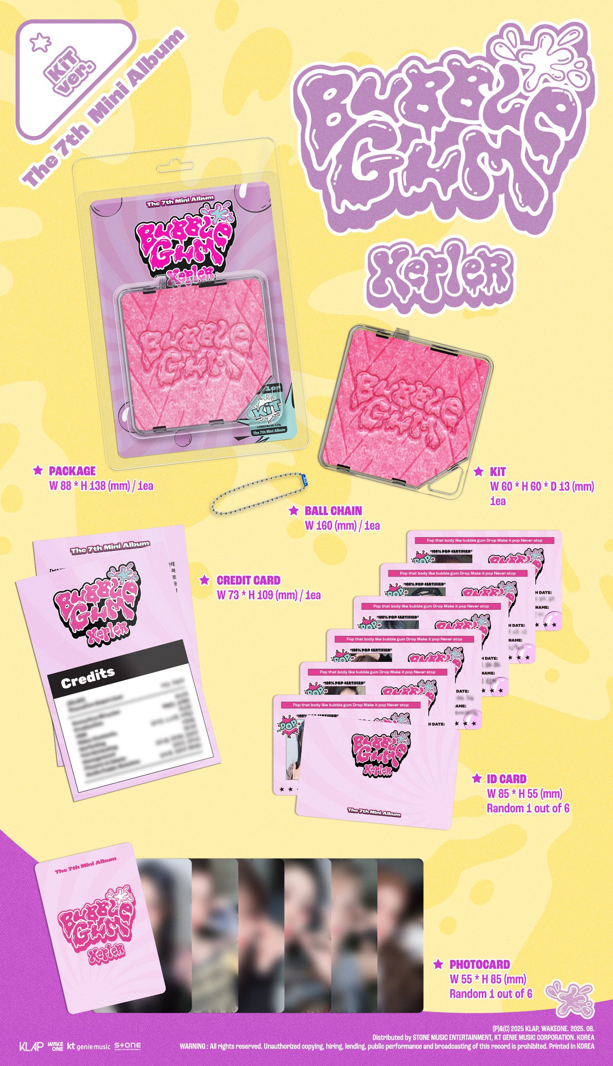 Kep1er - Bubble Gum (Kit ver.)