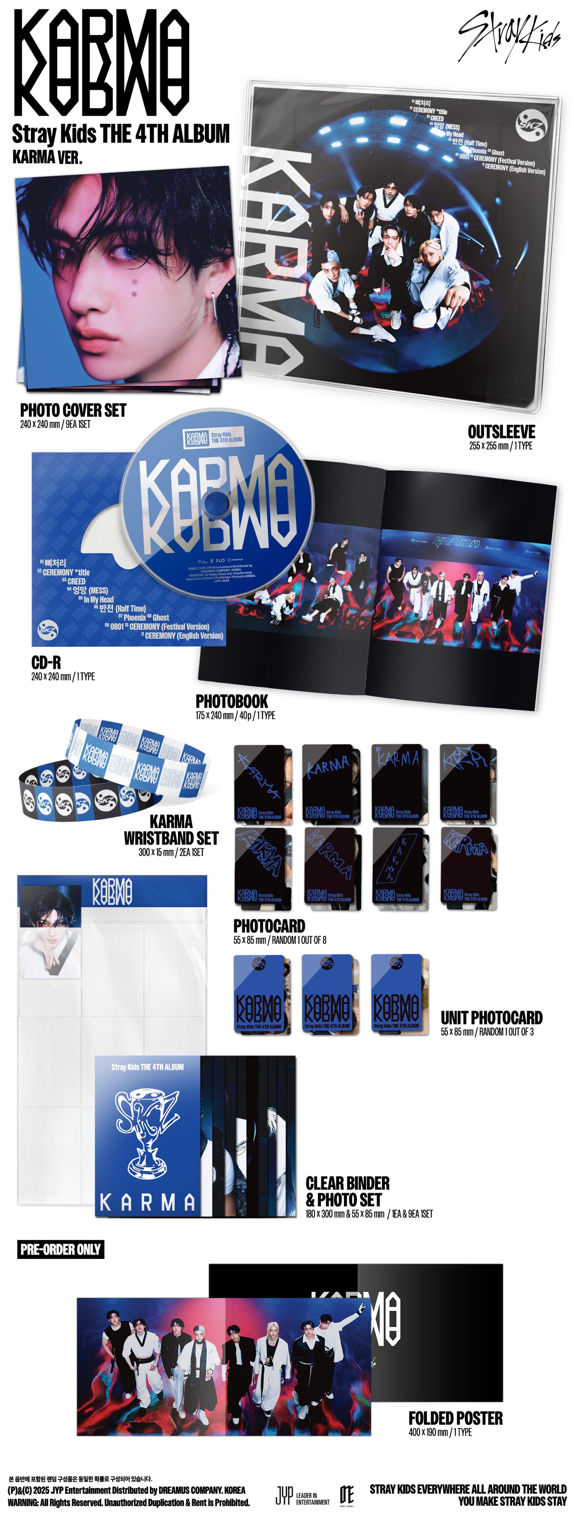 Stray Kids - Karma (Limited ver.) Fans Gift