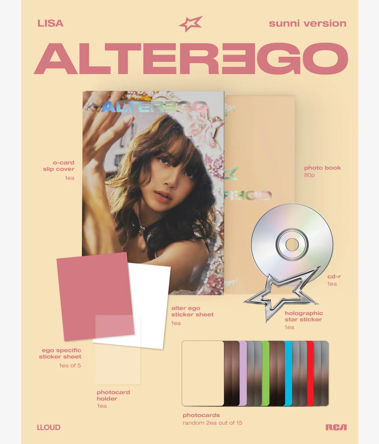 Lisa - Alterego Photobook (Sunni ver.)