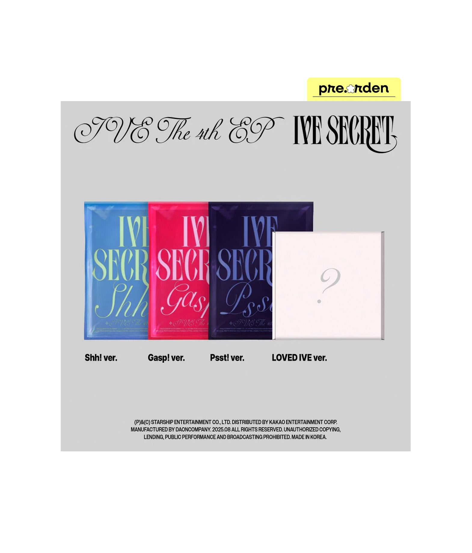 IVE - IVE SECRET