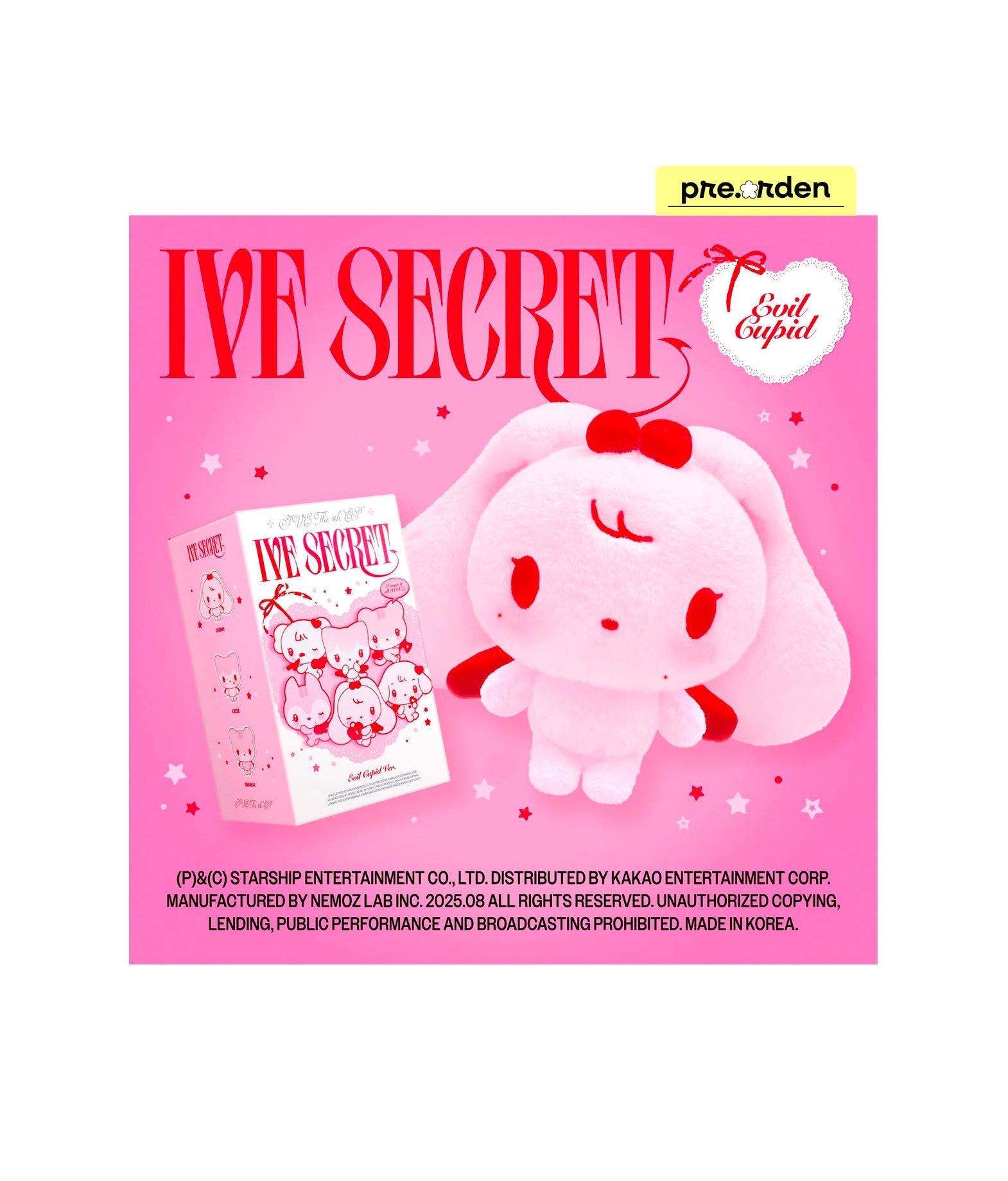 IVE - IVE Secret (Evil Cupid ver.) Platform ver.