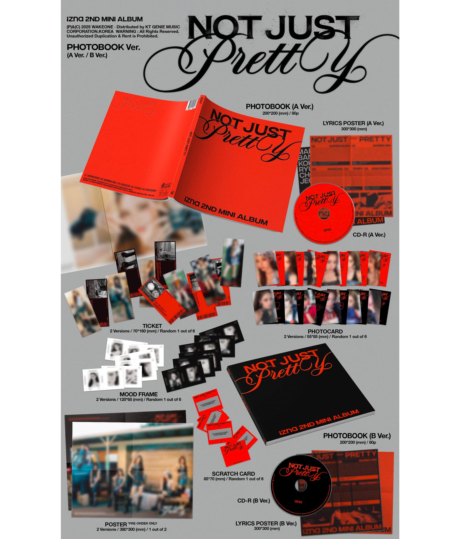 Izna - Not Just Pretty (Photobook ver.)
