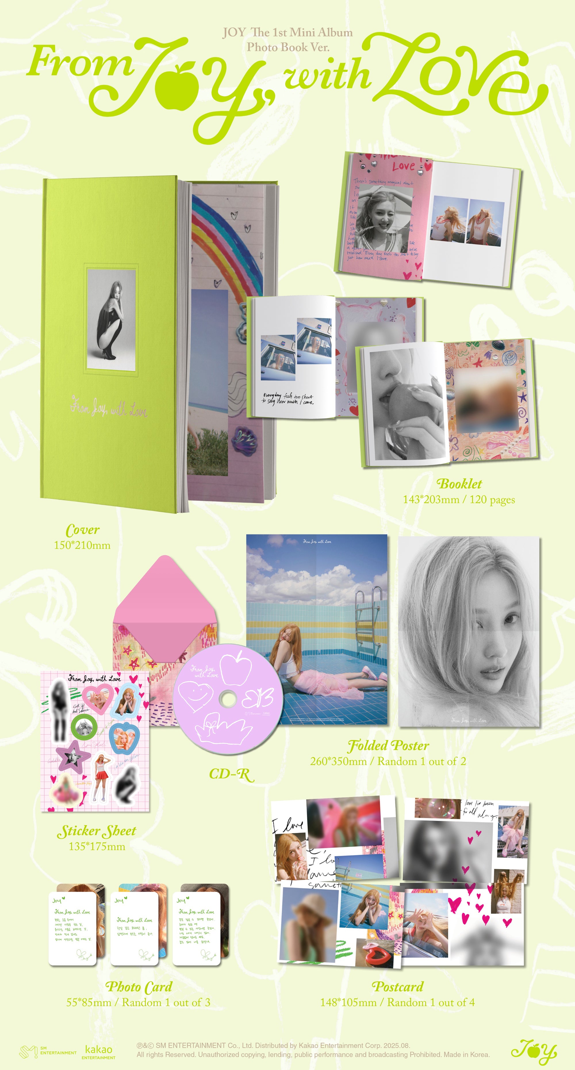 Joy - From JOY, with Love (Photobook ver.)