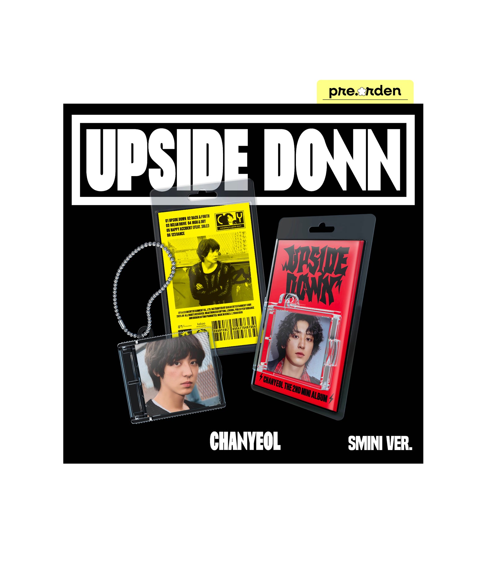 EXO - Chanyeol: Upside Down (SMini ver.) Smart album