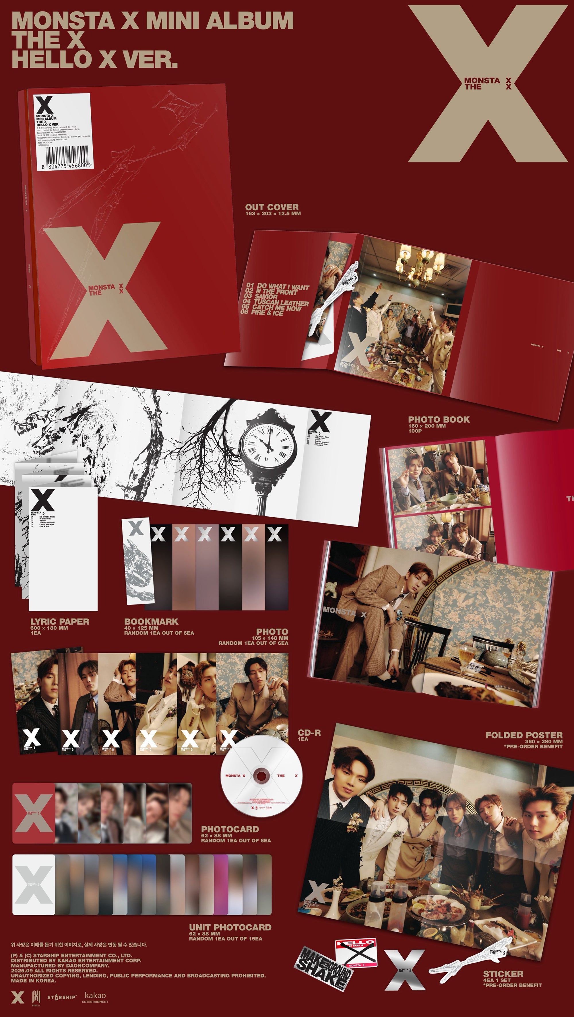 Monsta X - The X (13th Mini album)