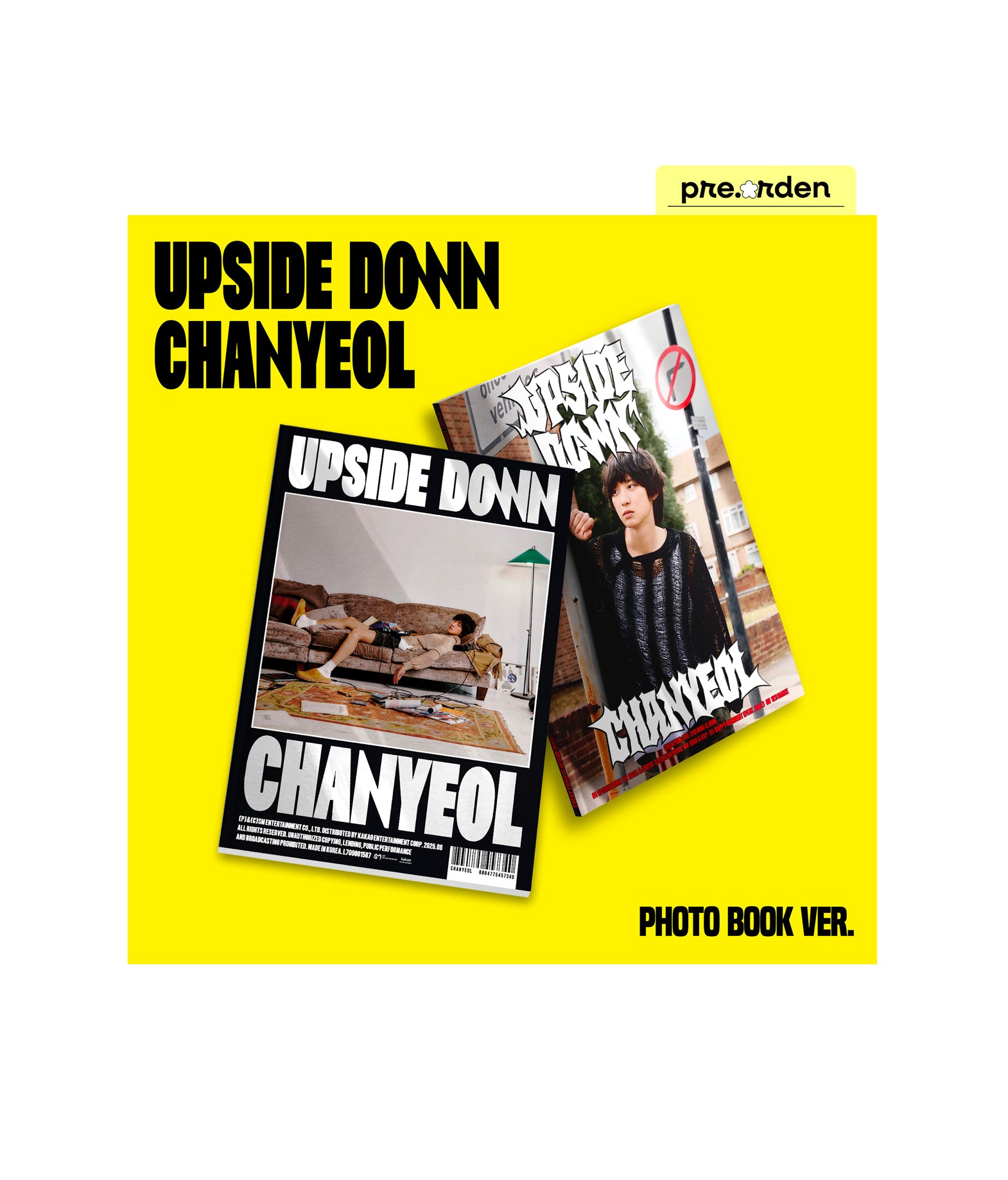 EXO - Chanyeol: Upside Down (Photobook ver.)