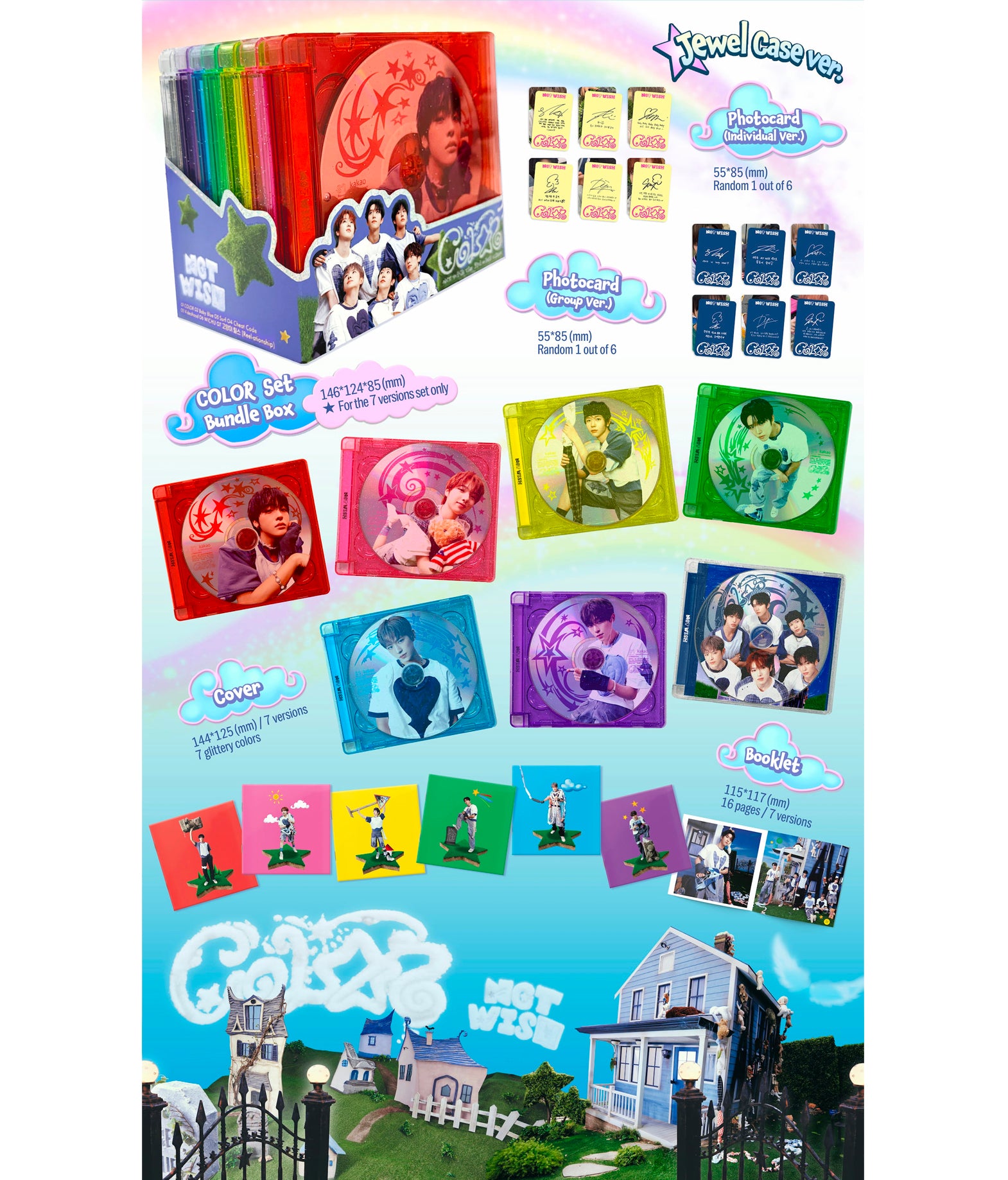 NCT Wish - Color (Jewel case ver.)