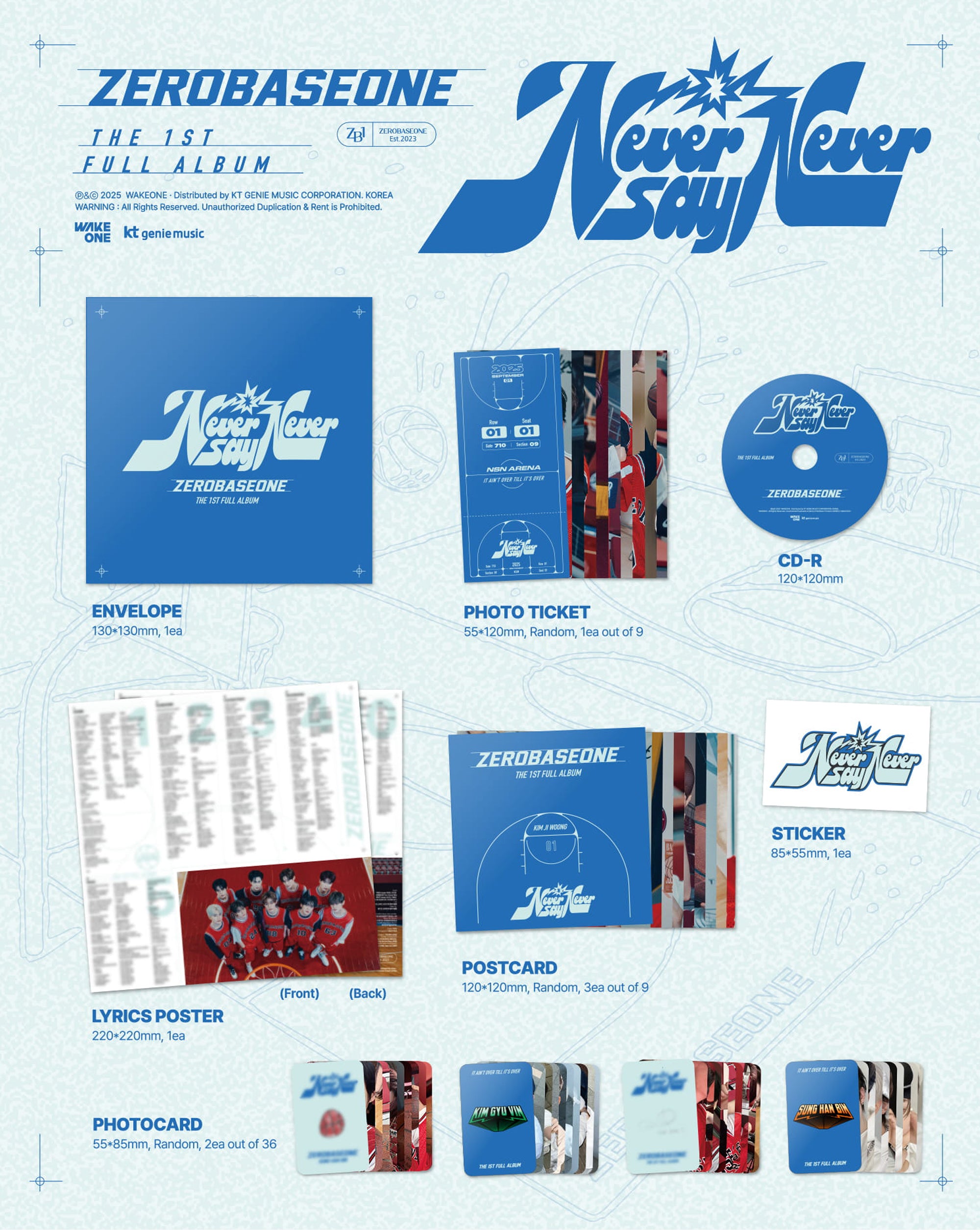 ZEROBASEONE - Never Say Never (Slam Dunk ver.)