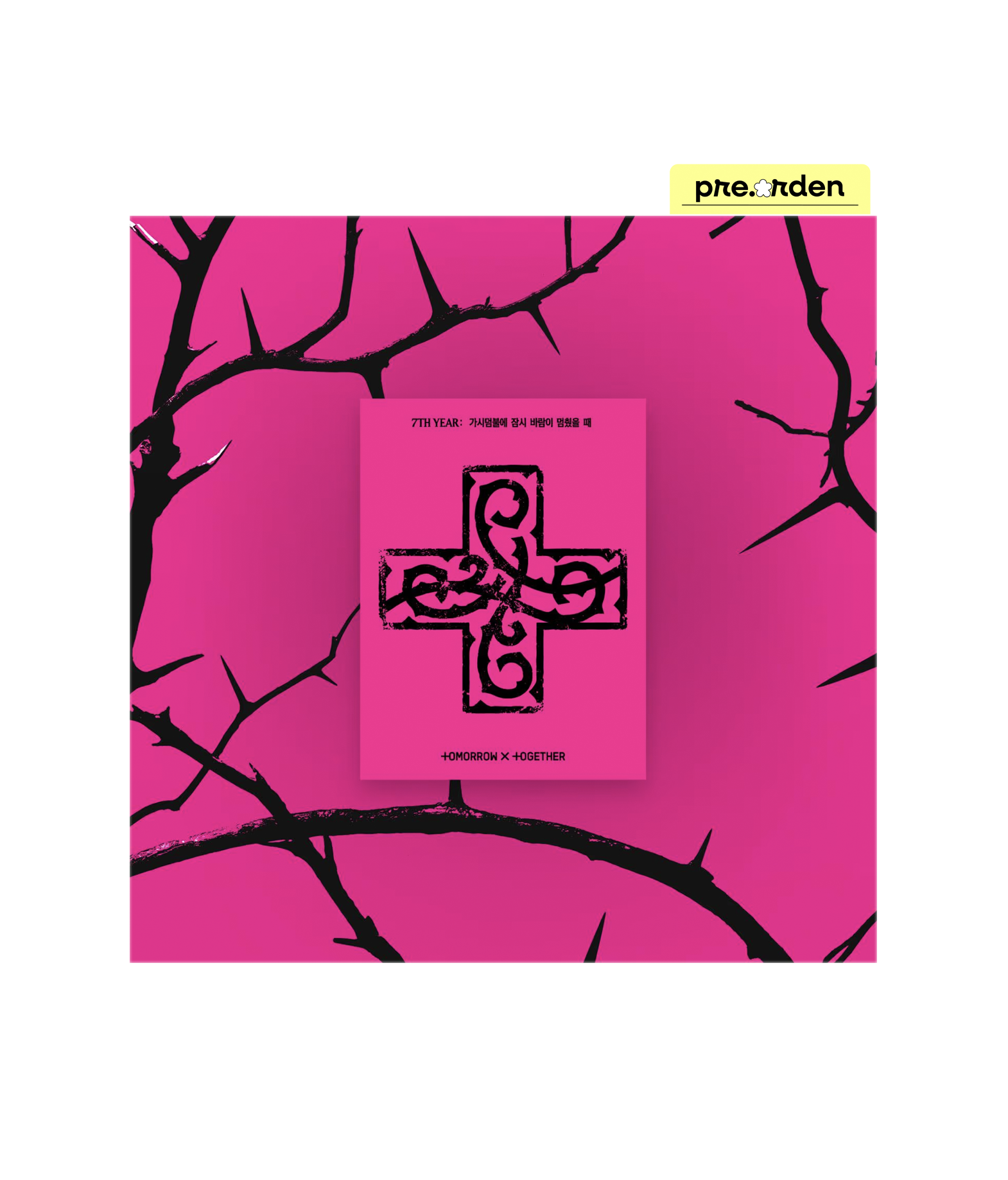 TXT - 8th Mini Album 7TH YEAR A Moment of Stillness in the Thorns (Weverse albums ver.)