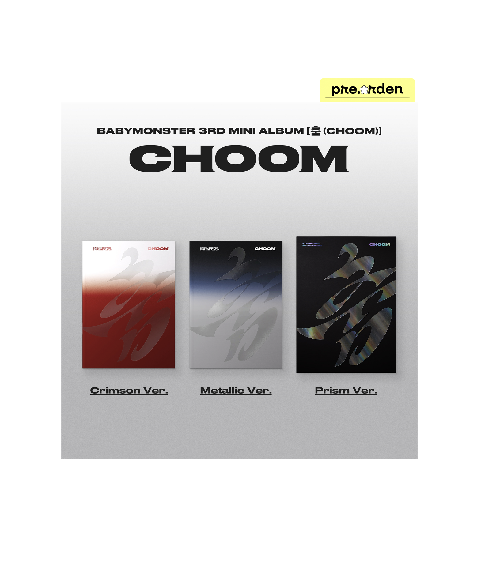 Babymonster 3rd Mini Album [춤 (CHOOM)]