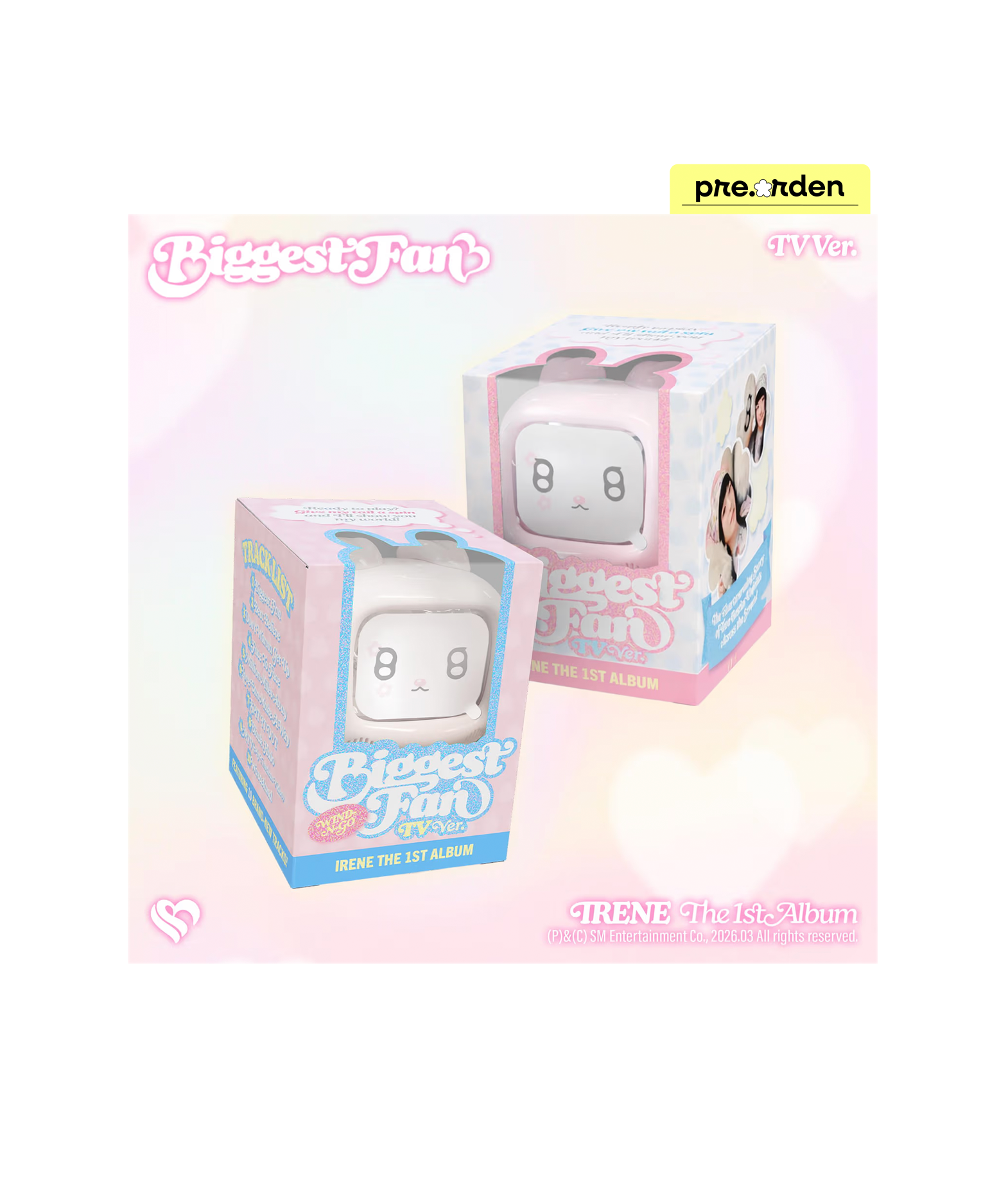 Irene 1st Album (Biggest fan) TV ver. (Smart Album)