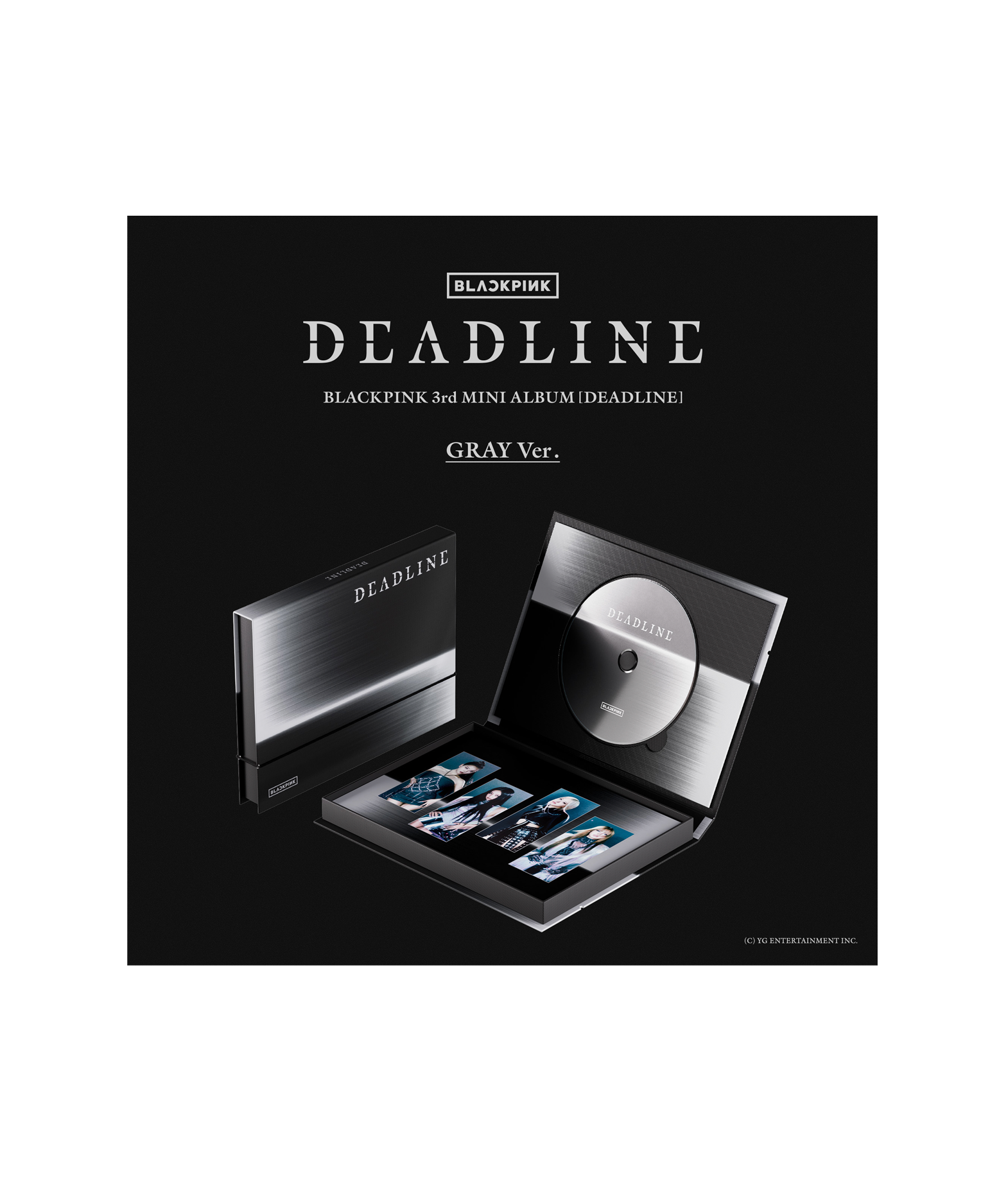Blackpink - DEADLINE (Gray ver.)