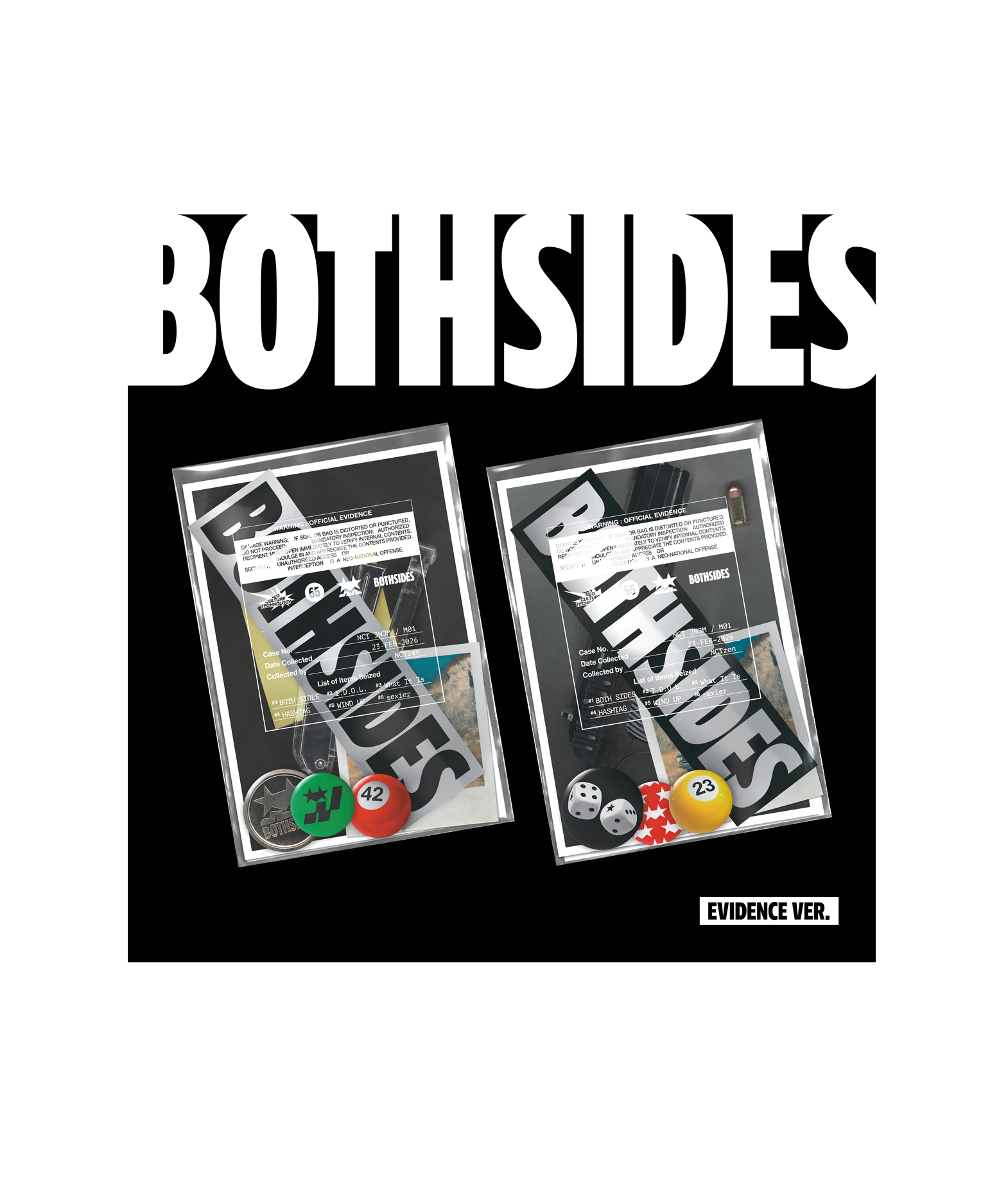 NCT JNJM - Both Sides (Evidence ver.) Smart Album