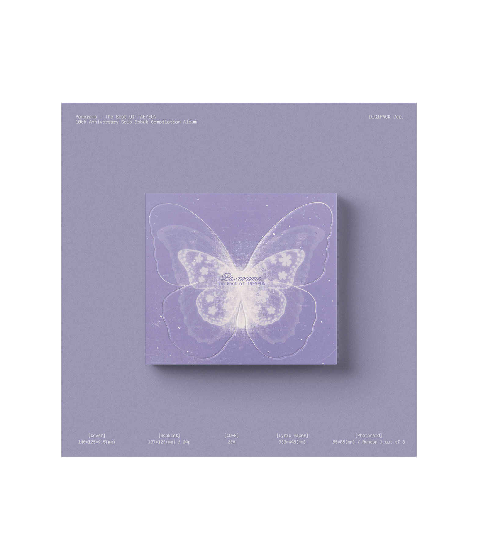 Taeyeon - Panorama: The Best of Taeyeon (Digipack ver.)