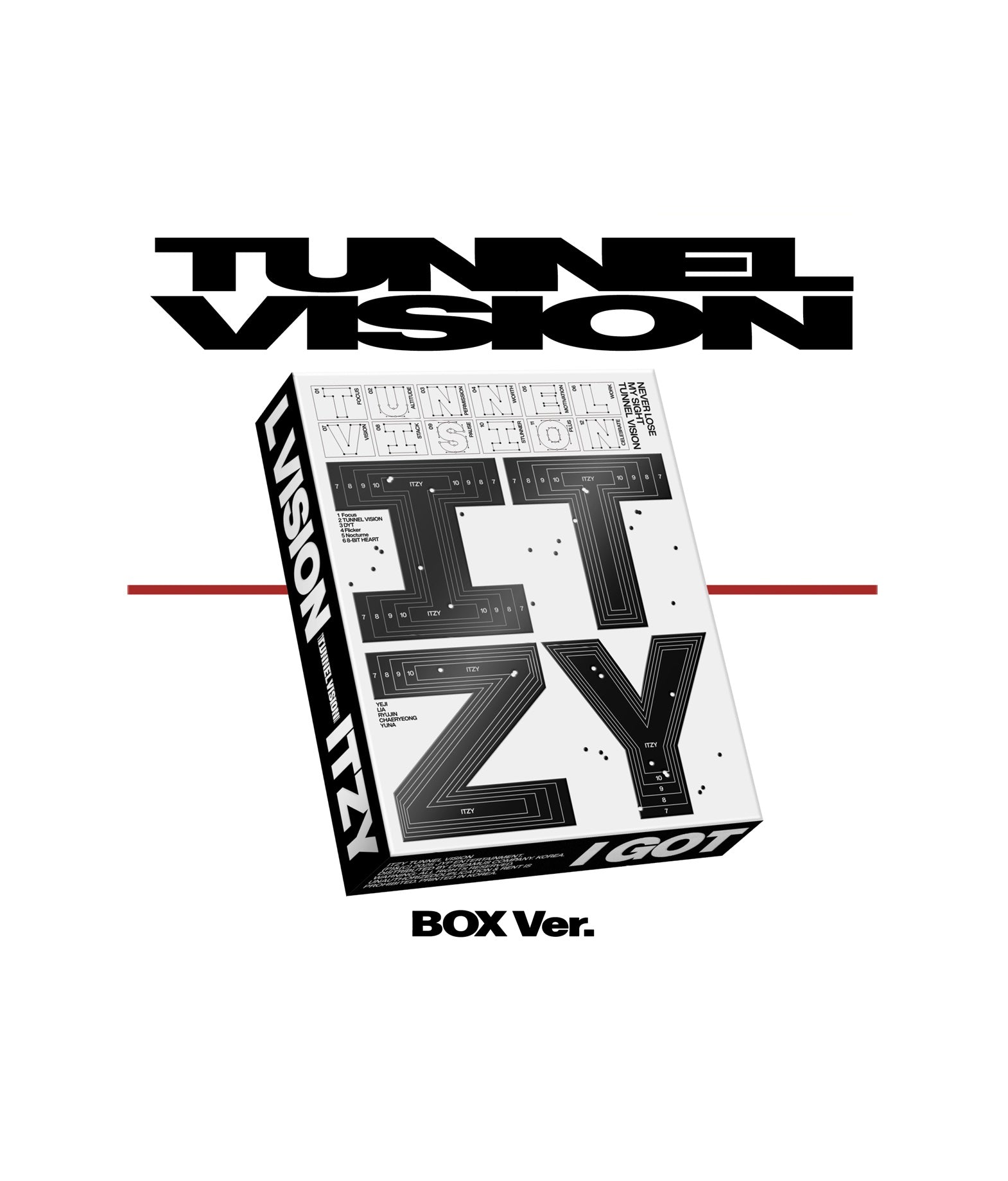 ITZY - TUNNEL VISION (Box Ver.)