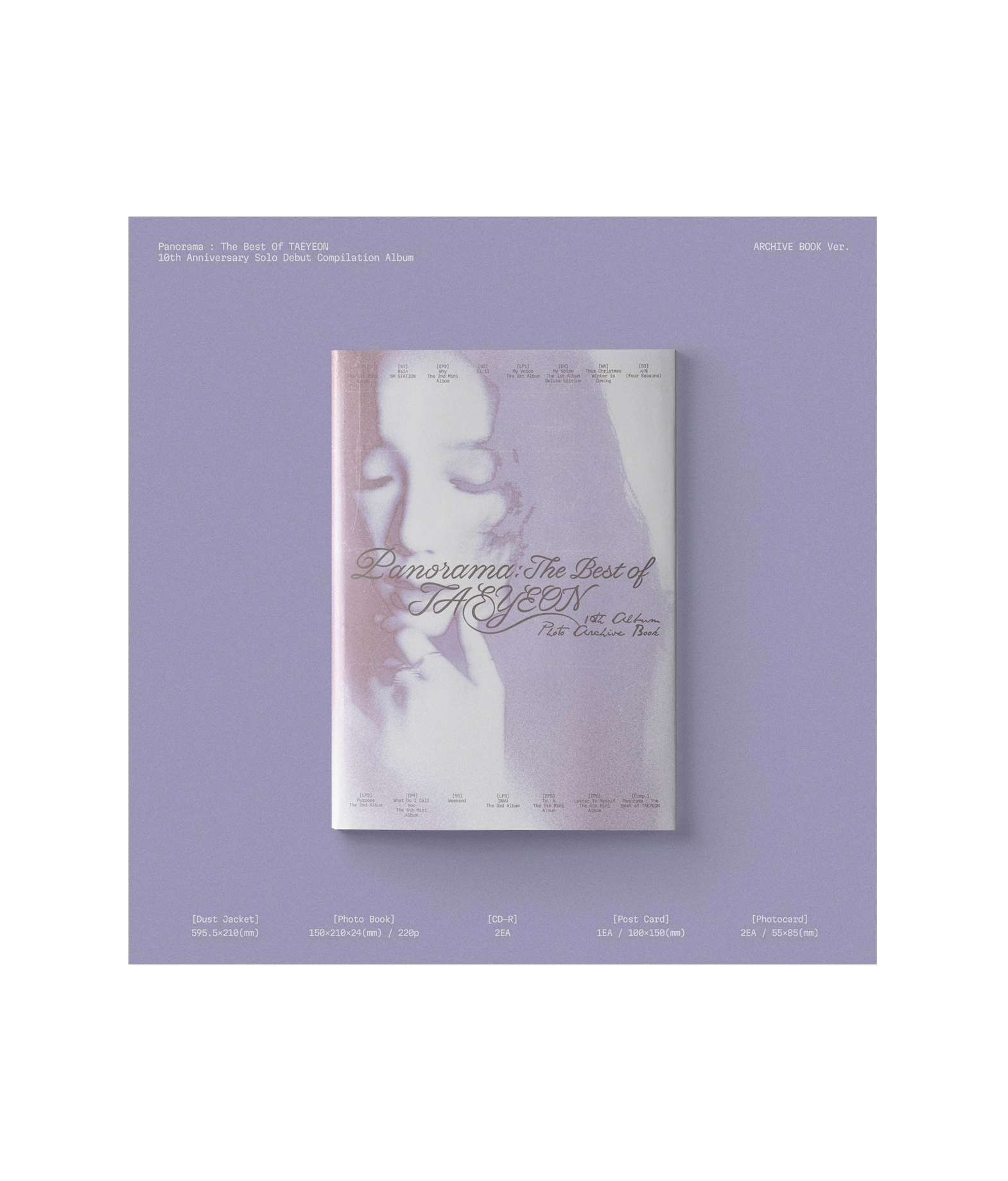 Taeyeon - Panorama: The Best of Taeyeon (Archive Book ver.)