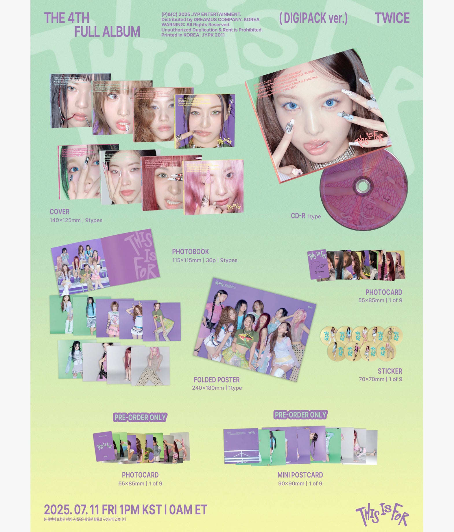 Twice - This is Four (Digipack ver.)