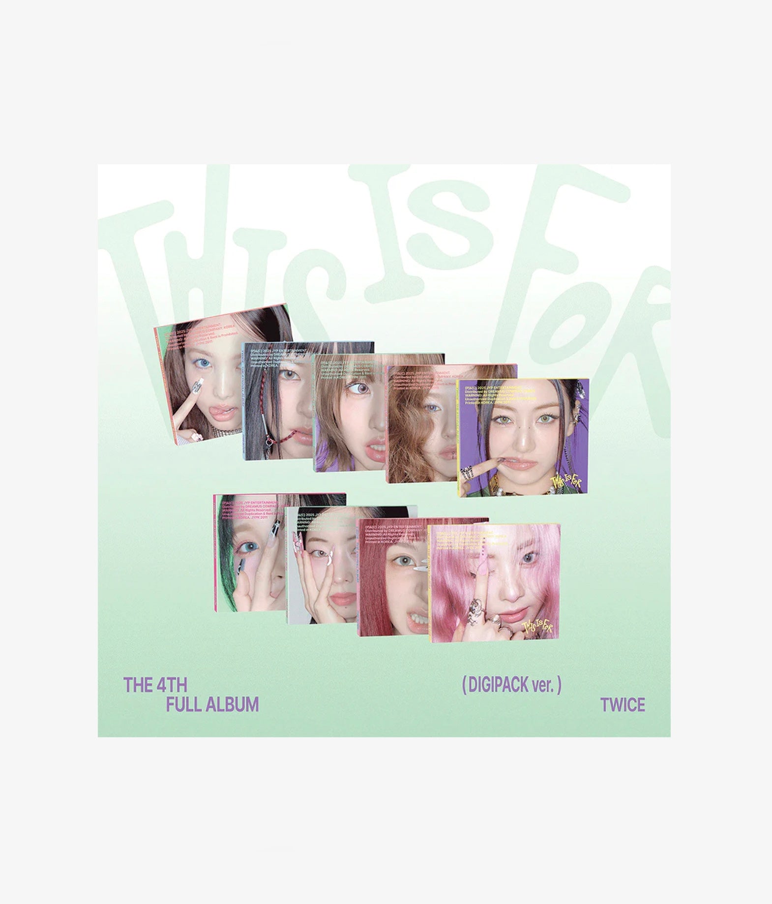 Twice - This is Four (Digipack ver.)