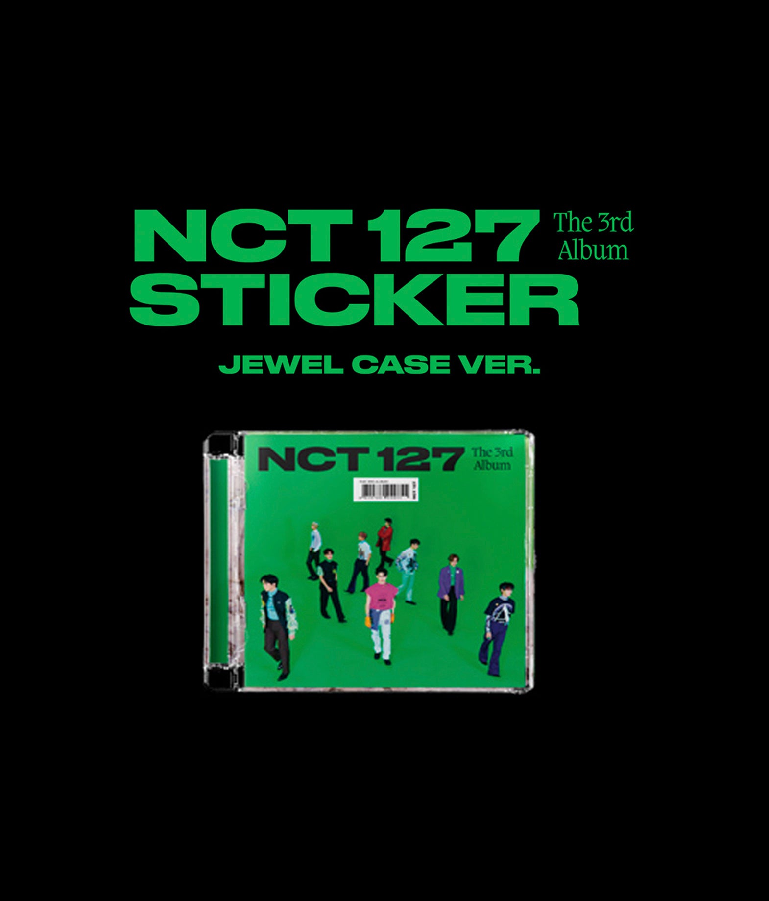 NCT 127 - Sticker (Jewel case ver.)