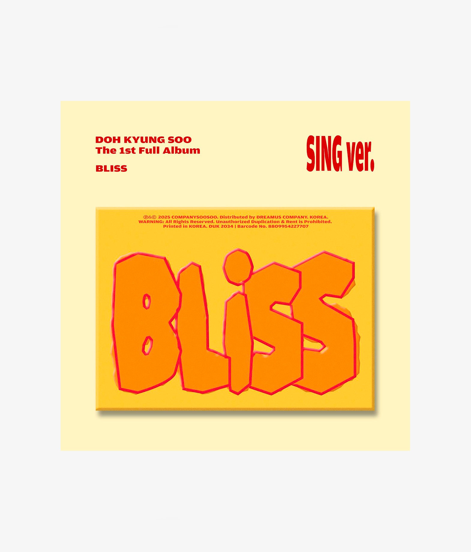 EXO - D.O. Bliss The 1st Full Album