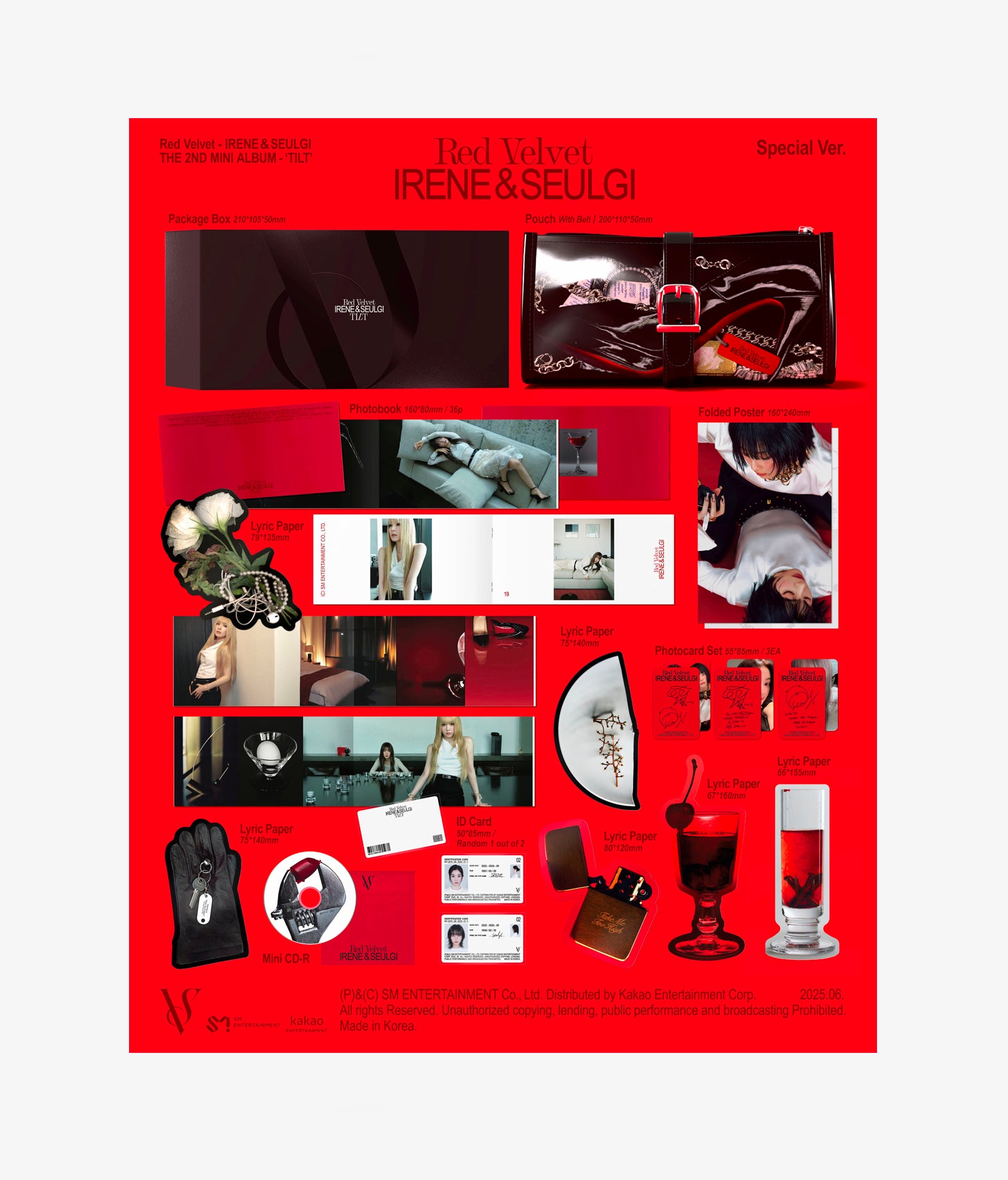 Irene&Seulgi - TILT (Bag ver.) Limited Edition