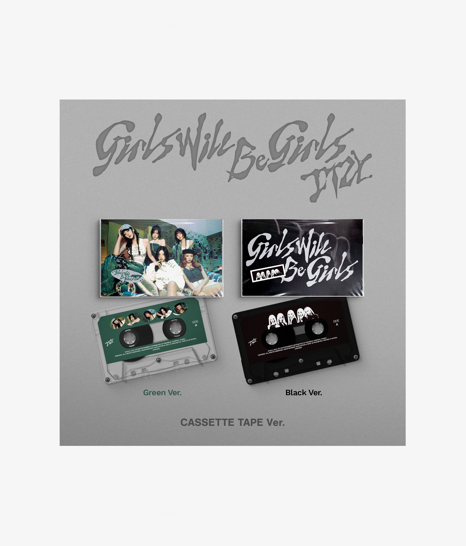 ITZY - Girls Will Be Girls (Cassette Tape ver.)